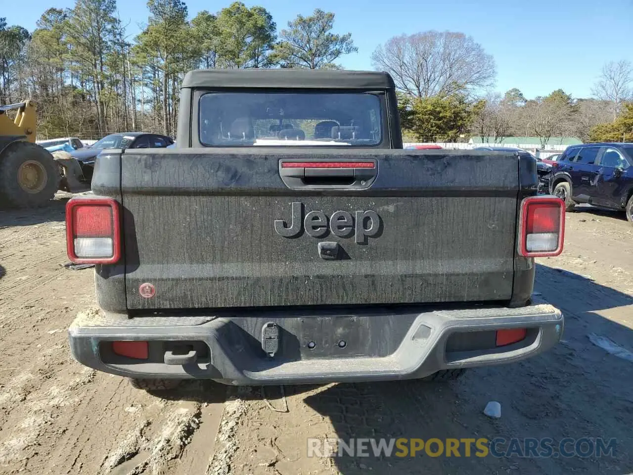 6 fotografías del automóvil dañado 1C6HJTAG1PL560543 JEEP GLADIATOR 2023