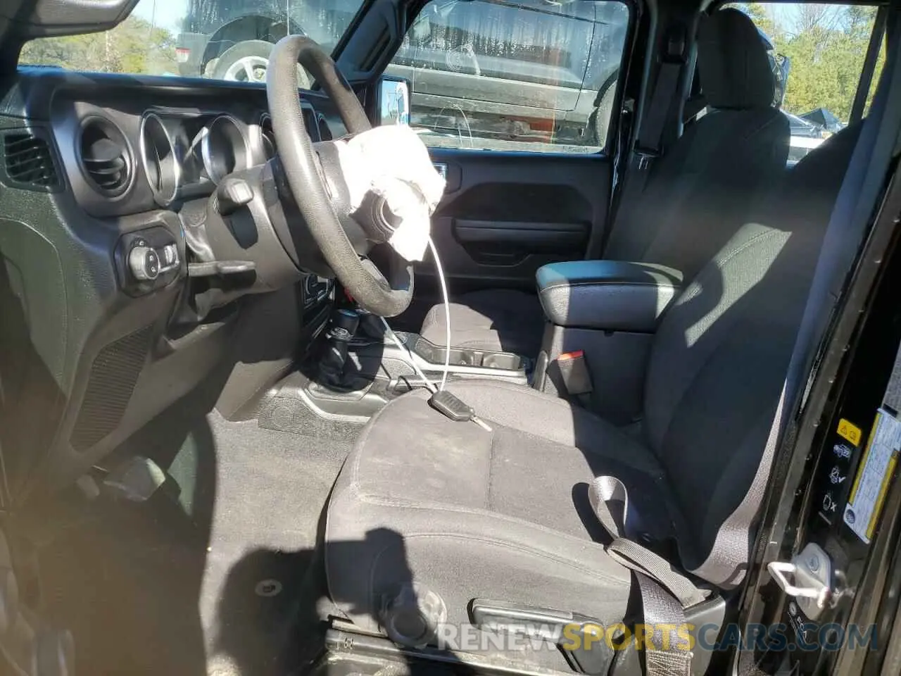 7 fotografías del automóvil dañado 1C6HJTAG1PL560543 JEEP GLADIATOR 2023