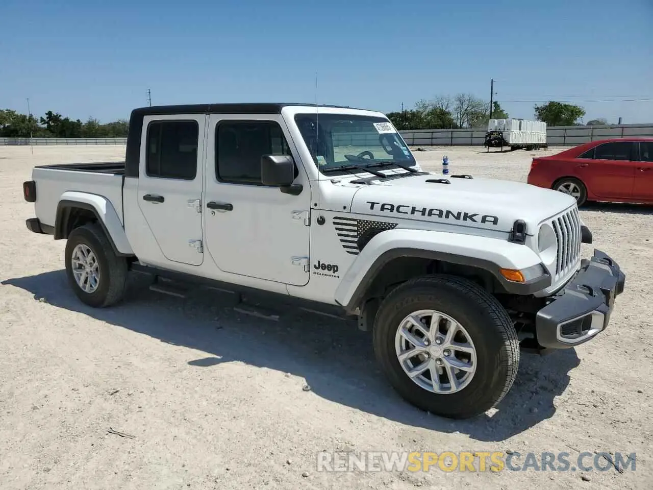 4 fotografías del automóvil dañado 1C6HJTAG1PL585720 JEEP GLADIATOR 2023