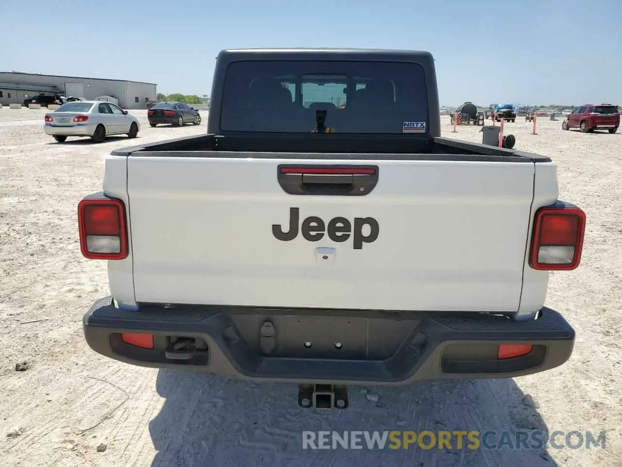6 fotografías del automóvil dañado 1C6HJTAG1PL585720 JEEP GLADIATOR 2023