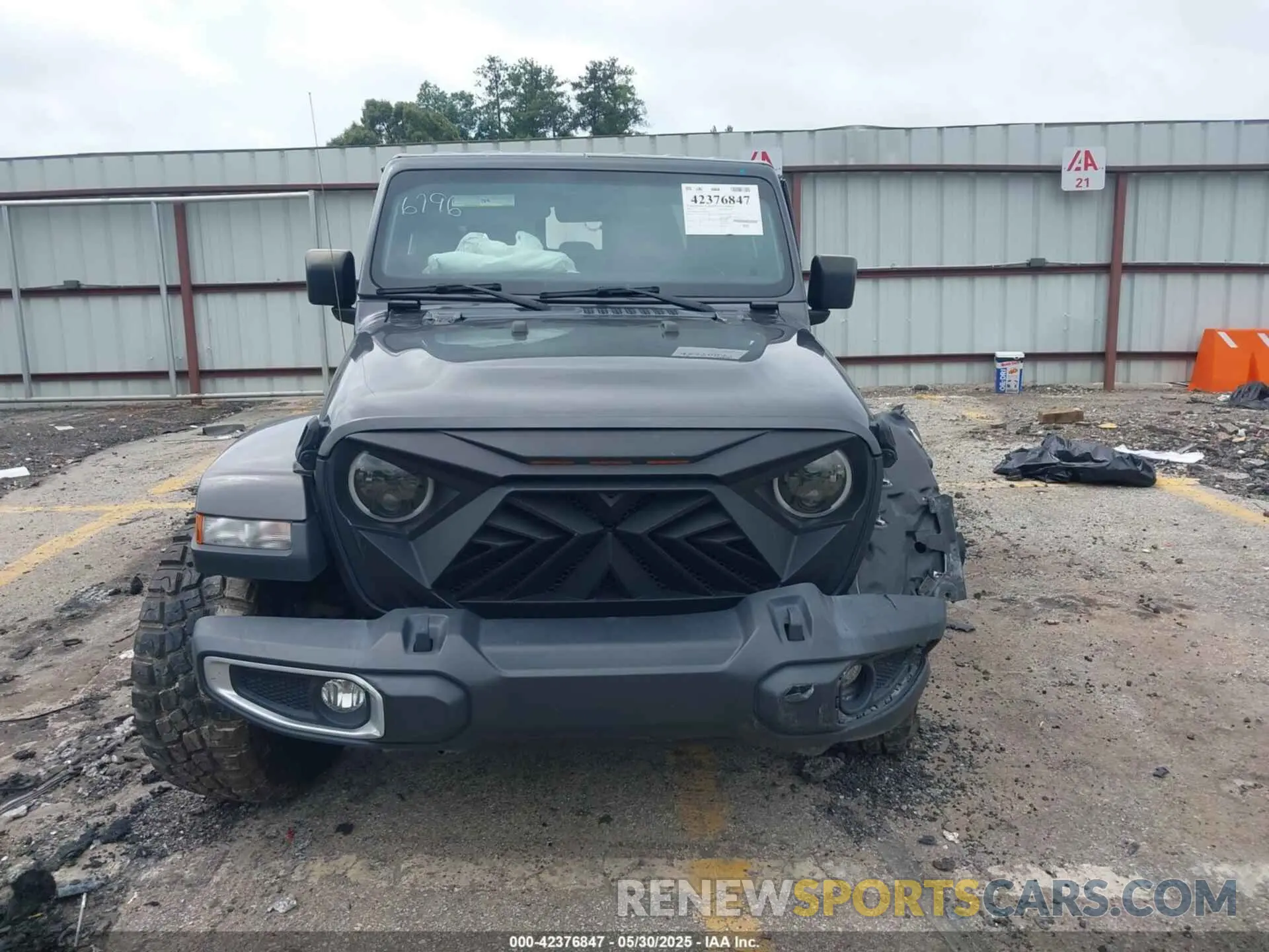 11 fotografías del automóvil dañado 1C6HJTAG2PL506796 JEEP GLADIATOR 2023