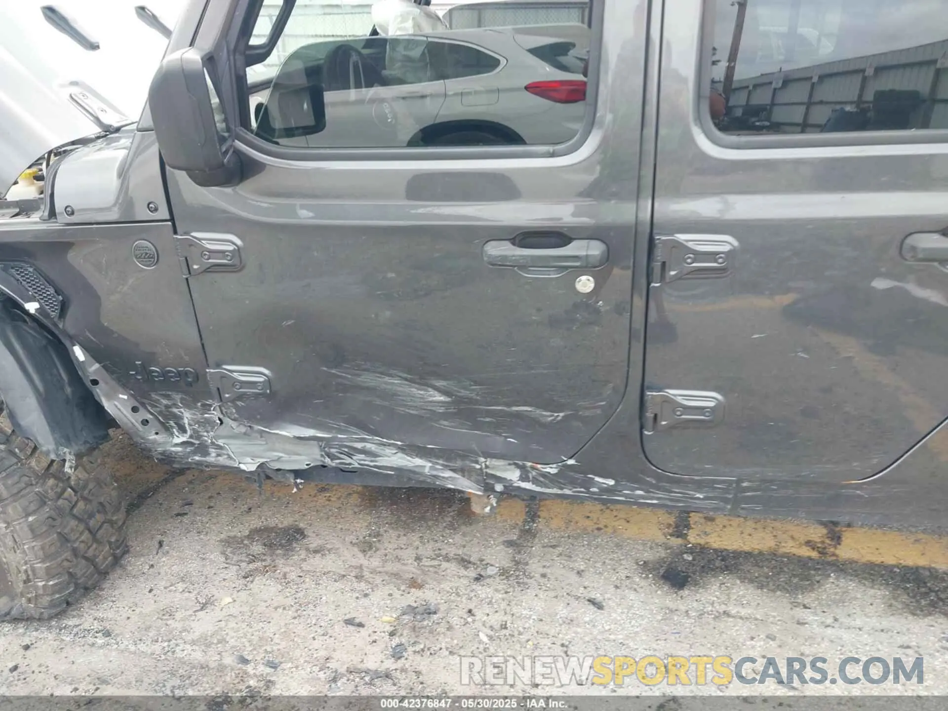 6 fotografías del automóvil dañado 1C6HJTAG2PL506796 JEEP GLADIATOR 2023