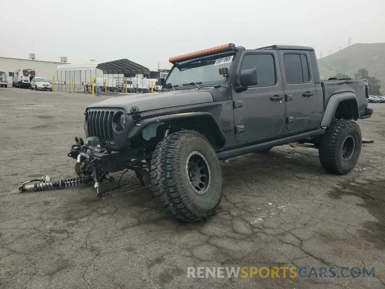 1 fotografías del automóvil dañado 1C6HJTAG2PL519578 JEEP GLADIATOR 2023