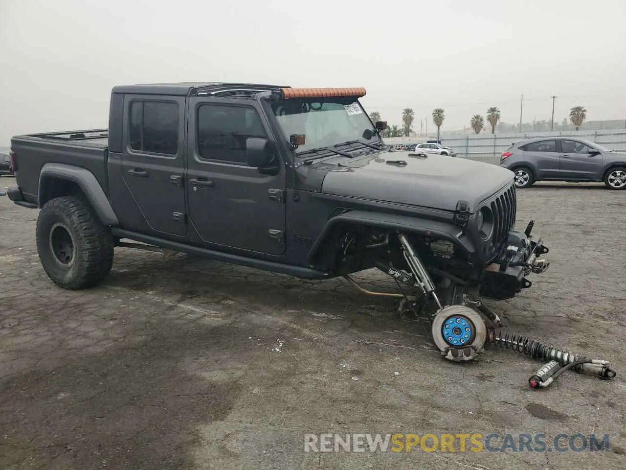 4 fotografías del automóvil dañado 1C6HJTAG2PL519578 JEEP GLADIATOR 2023
