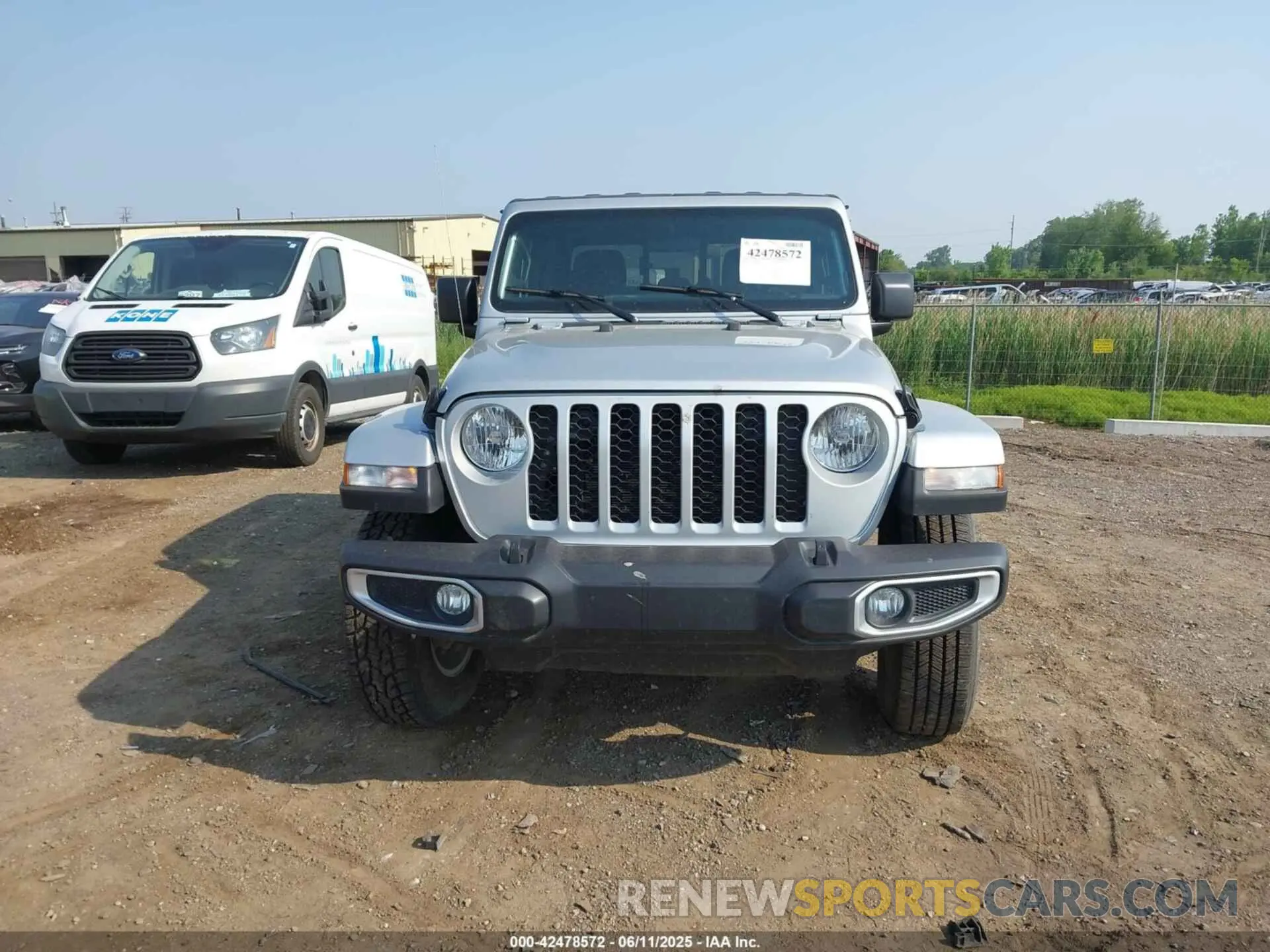 12 fotografías del automóvil dañado 1C6HJTAG2PL528412 JEEP GLADIATOR 2023