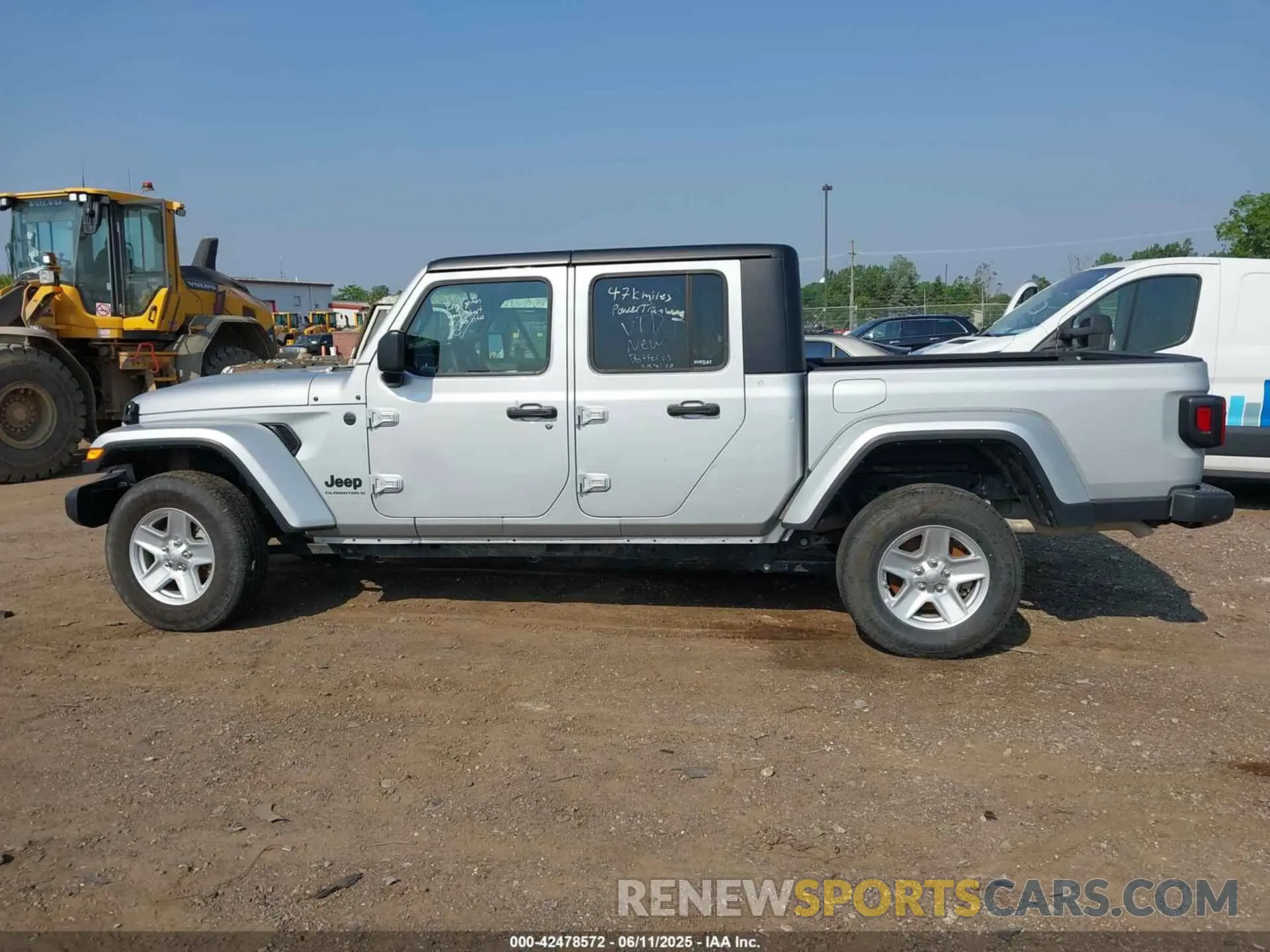 14 fotografías del automóvil dañado 1C6HJTAG2PL528412 JEEP GLADIATOR 2023