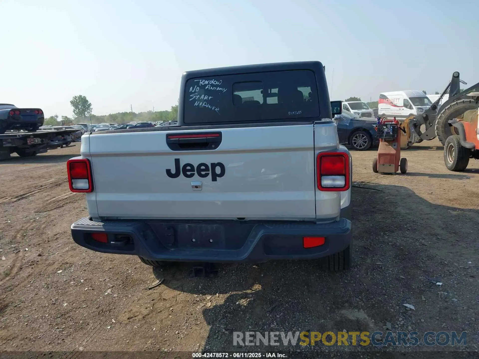 16 fotografías del automóvil dañado 1C6HJTAG2PL528412 JEEP GLADIATOR 2023