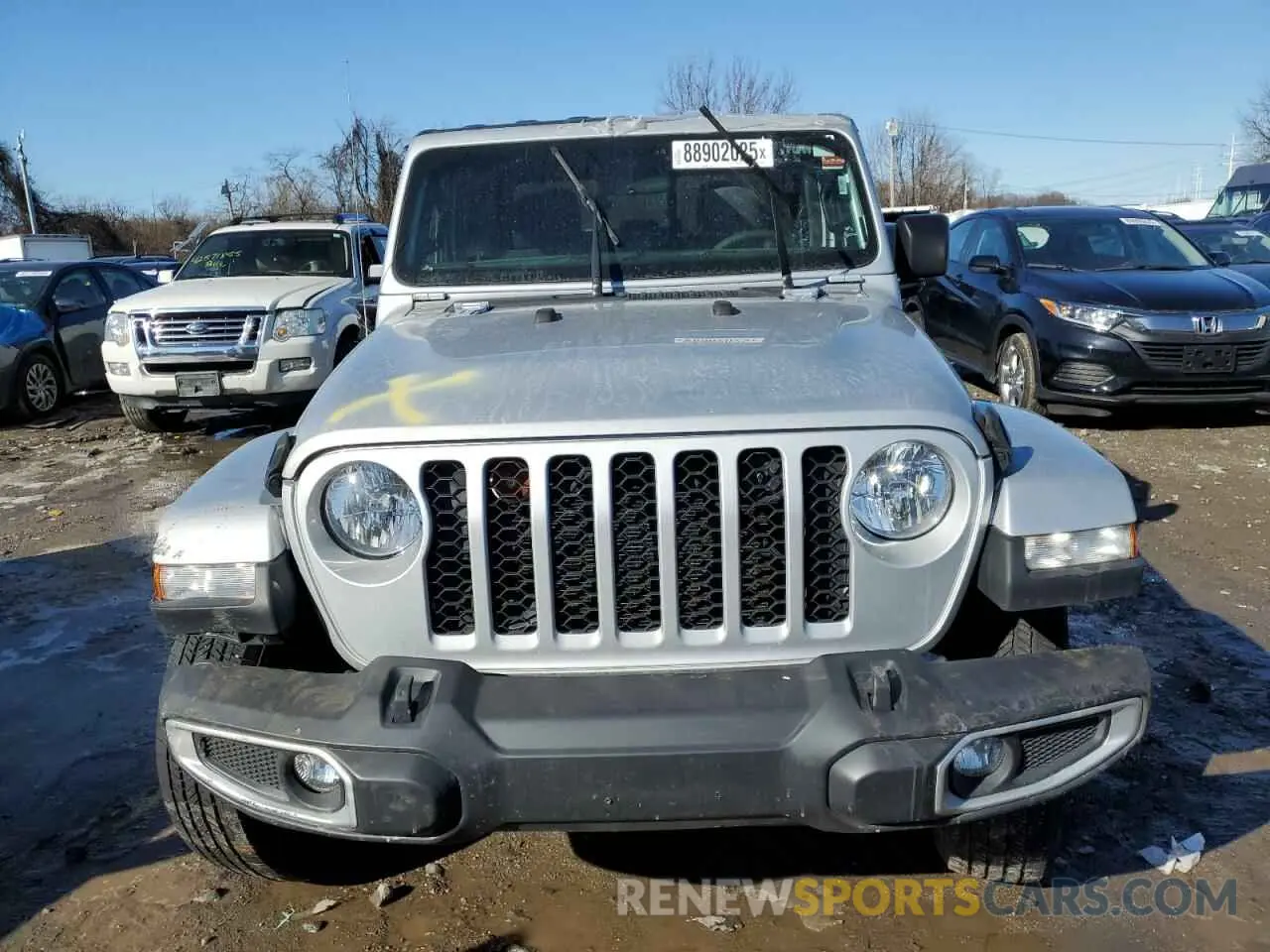 5 fotografías del automóvil dañado 1C6HJTAG2PL529009 JEEP GLADIATOR 2023