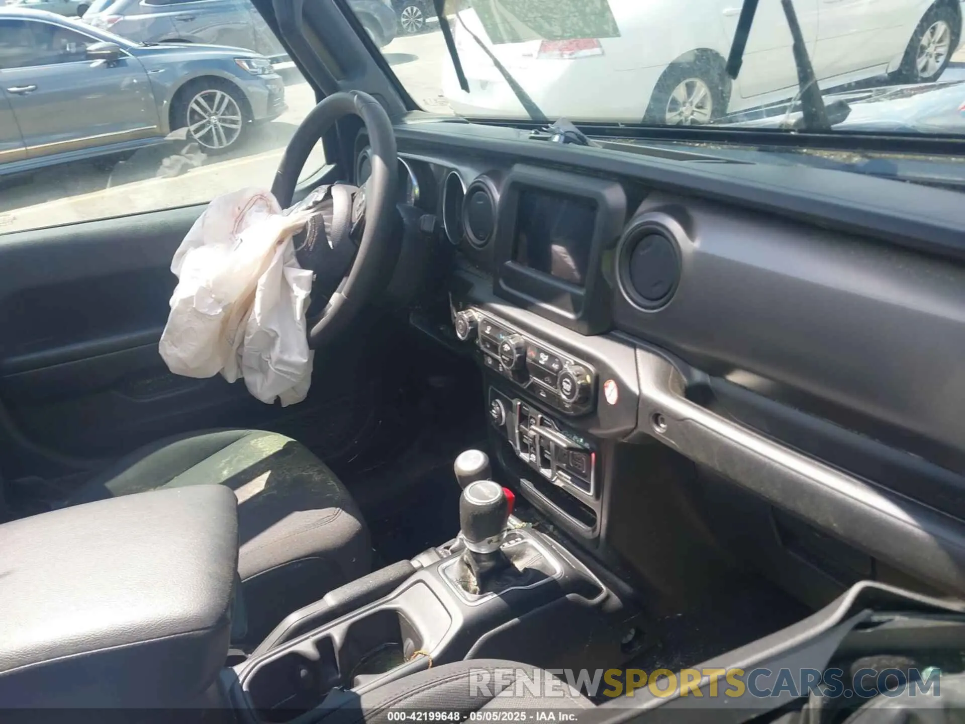 5 fotografías del automóvil dañado 1C6HJTAG2PL534176 JEEP GLADIATOR 2023