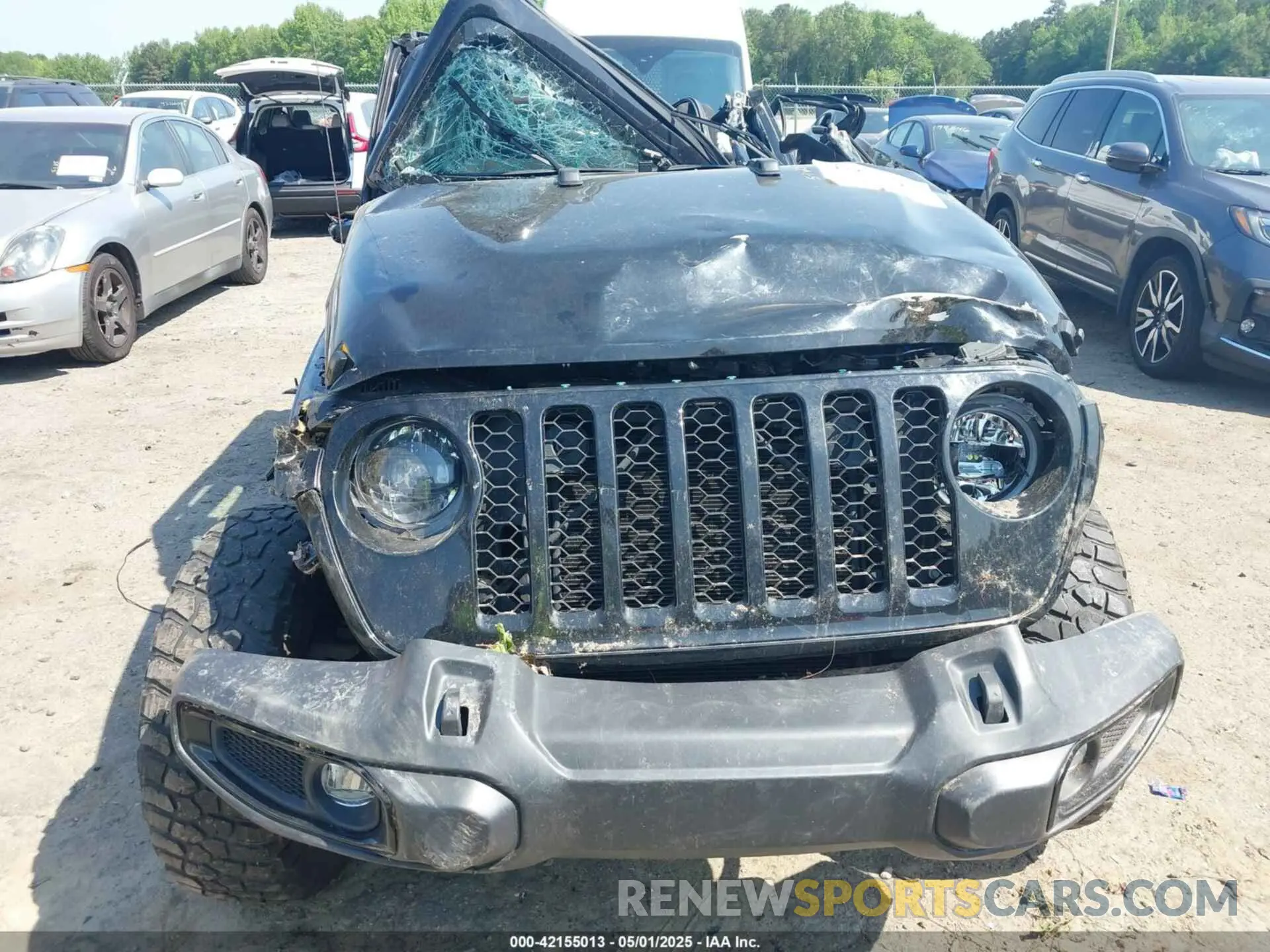 12 fotografías del automóvil dañado 1C6HJTAG2PL544870 JEEP GLADIATOR 2023