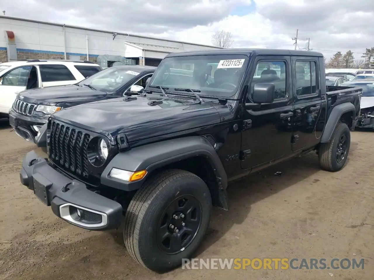 1 fotografías del automóvil dañado 1C6HJTAG3PL510243 JEEP GLADIATOR 2023