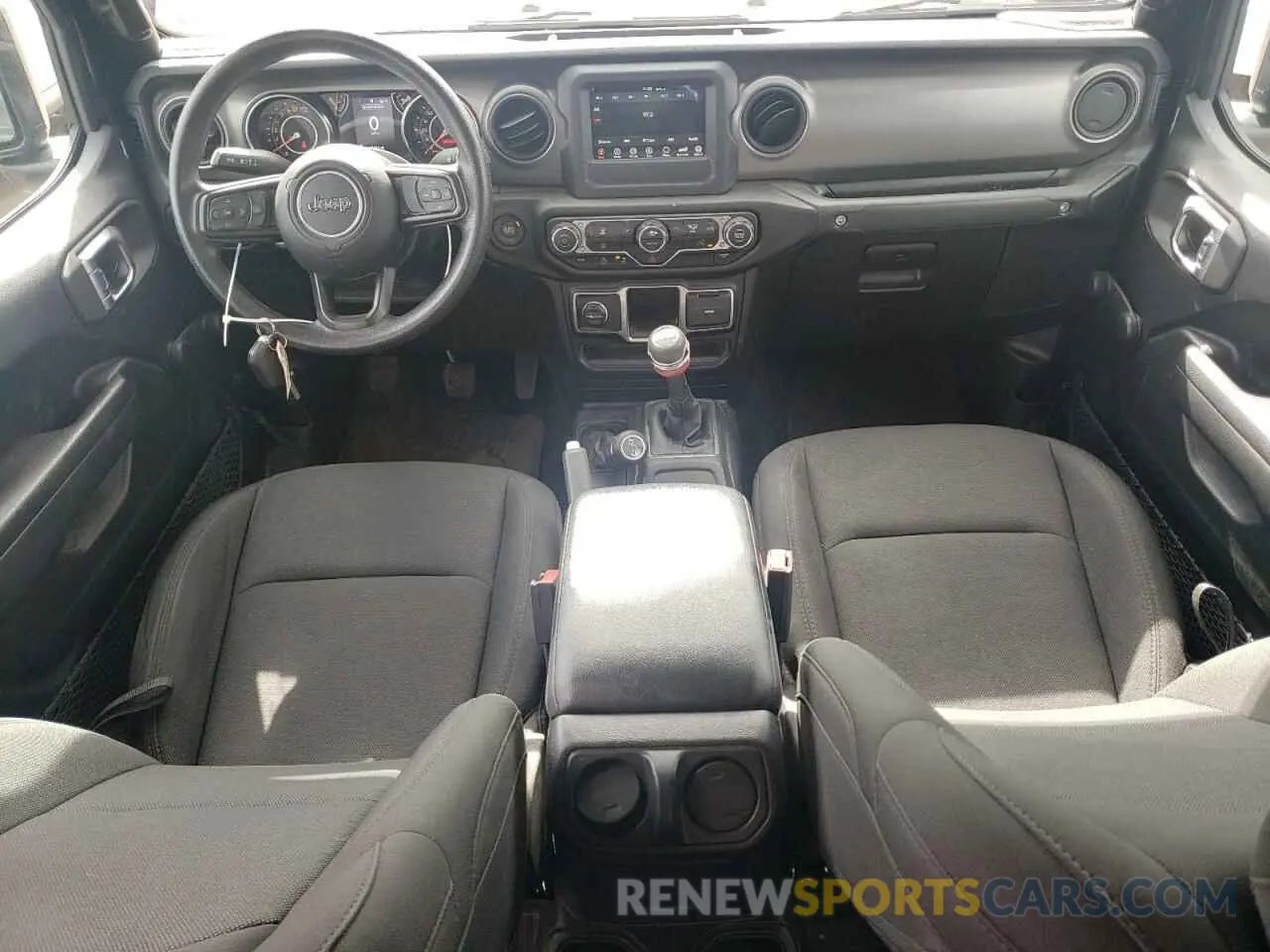 8 fotografías del automóvil dañado 1C6HJTAG3PL510243 JEEP GLADIATOR 2023