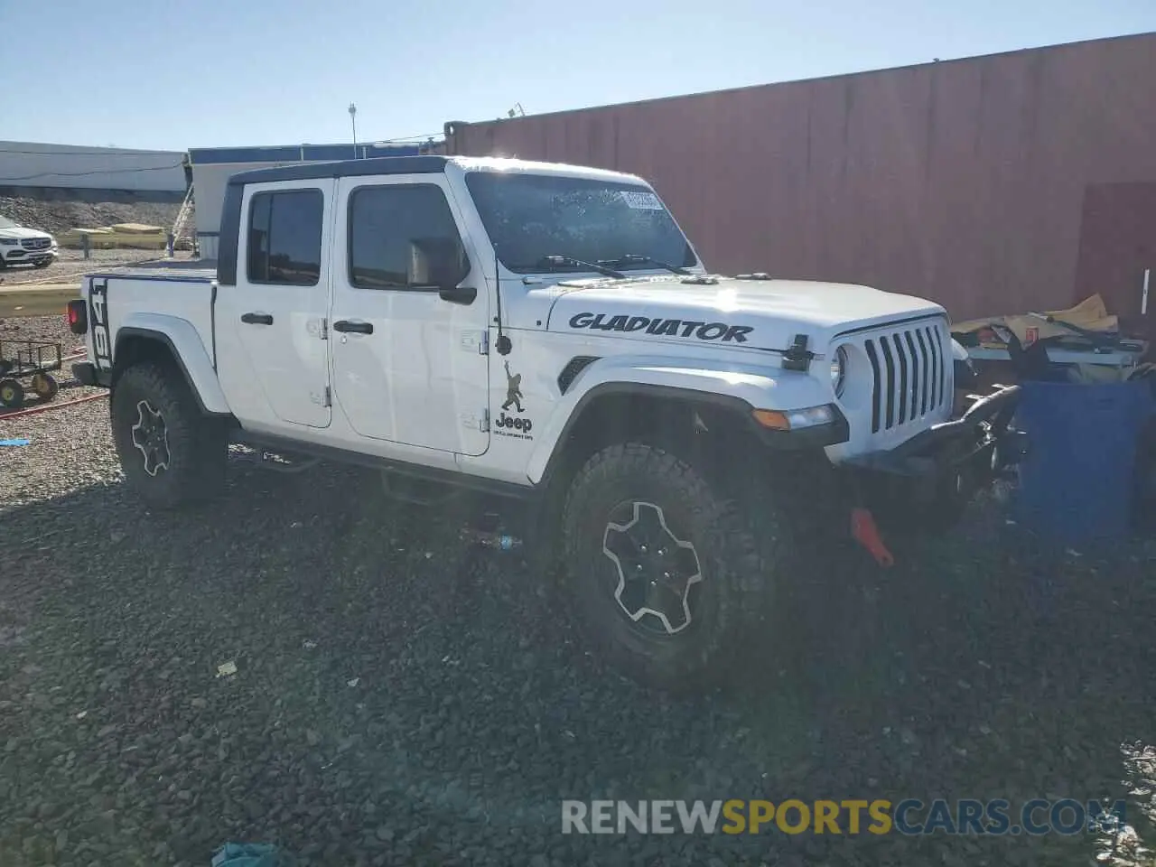 4 fotografías del automóvil dañado 1C6HJTAG3PL527575 JEEP GLADIATOR 2023