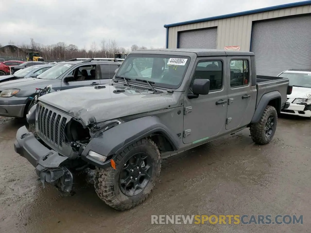 1 fotografías del automóvil dañado 1C6HJTAG3PL549592 JEEP GLADIATOR 2023