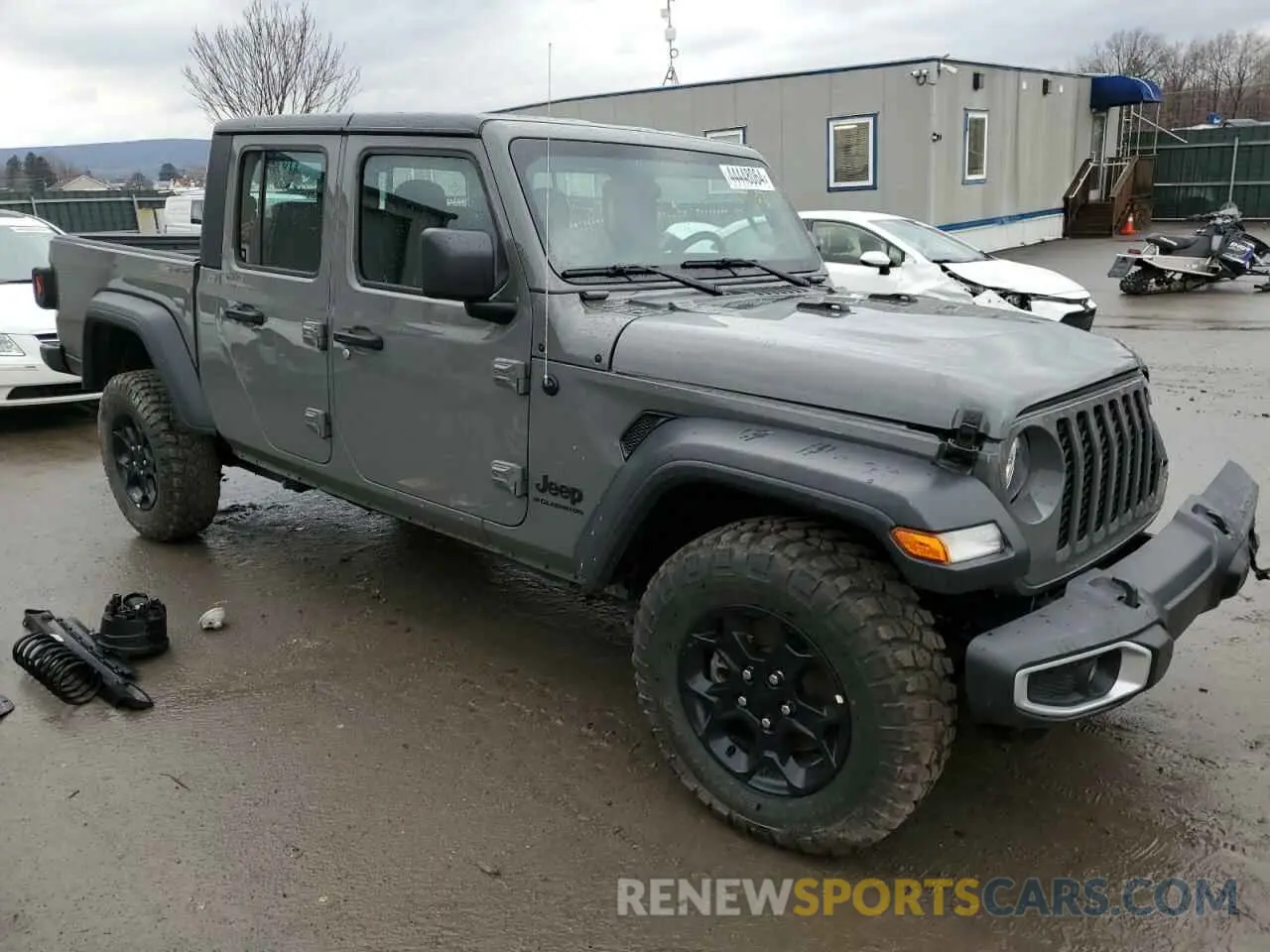 4 fotografías del automóvil dañado 1C6HJTAG3PL549592 JEEP GLADIATOR 2023