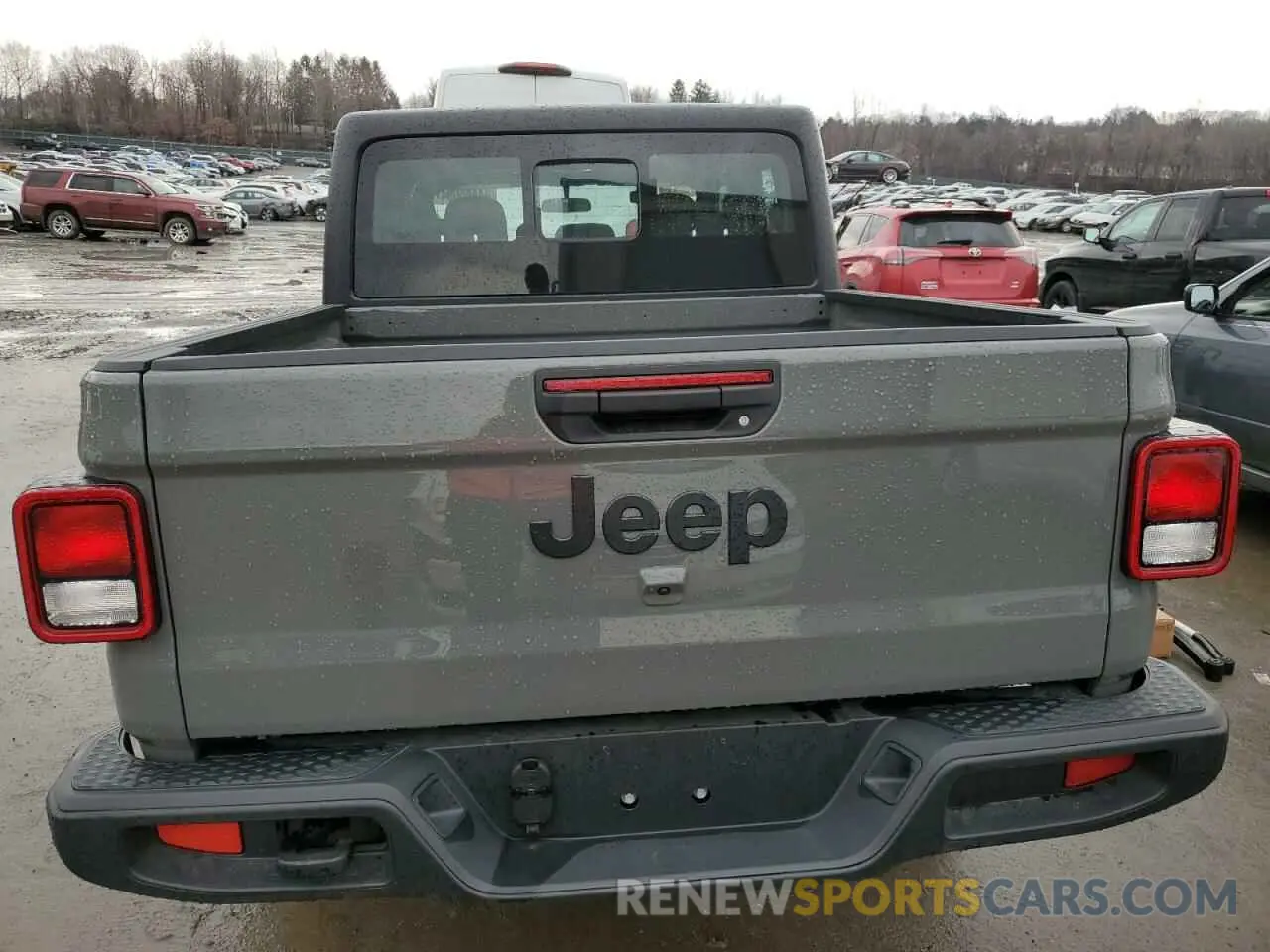 6 fotografías del automóvil dañado 1C6HJTAG3PL549592 JEEP GLADIATOR 2023
