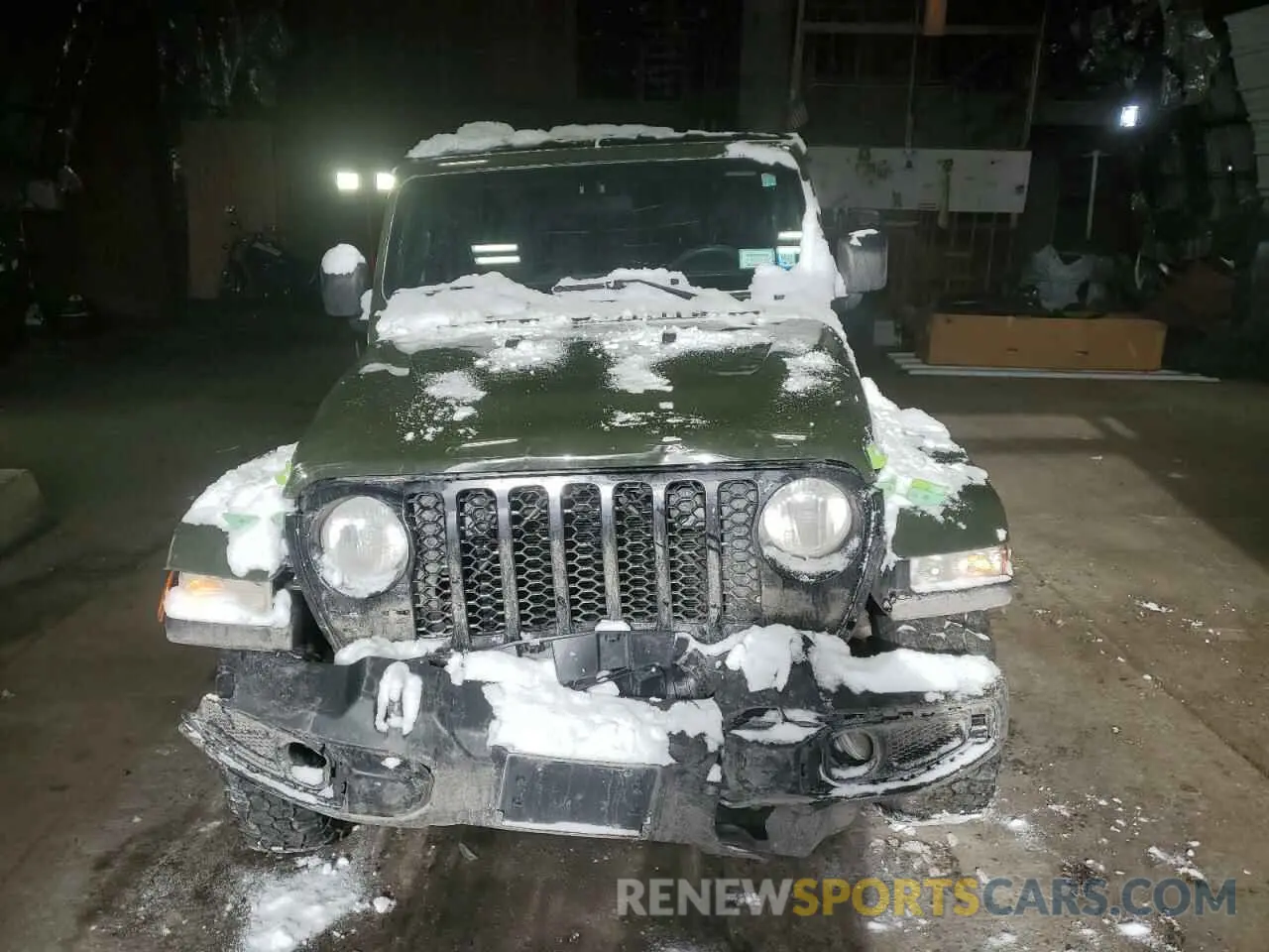 5 fotografías del automóvil dañado 1C6HJTAG3PL555098 JEEP GLADIATOR 2023