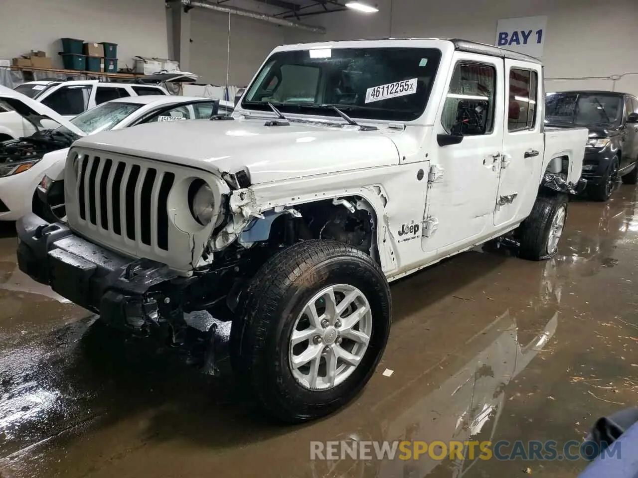 1 fotografías del automóvil dañado 1C6HJTAG3PL571060 JEEP GLADIATOR 2023