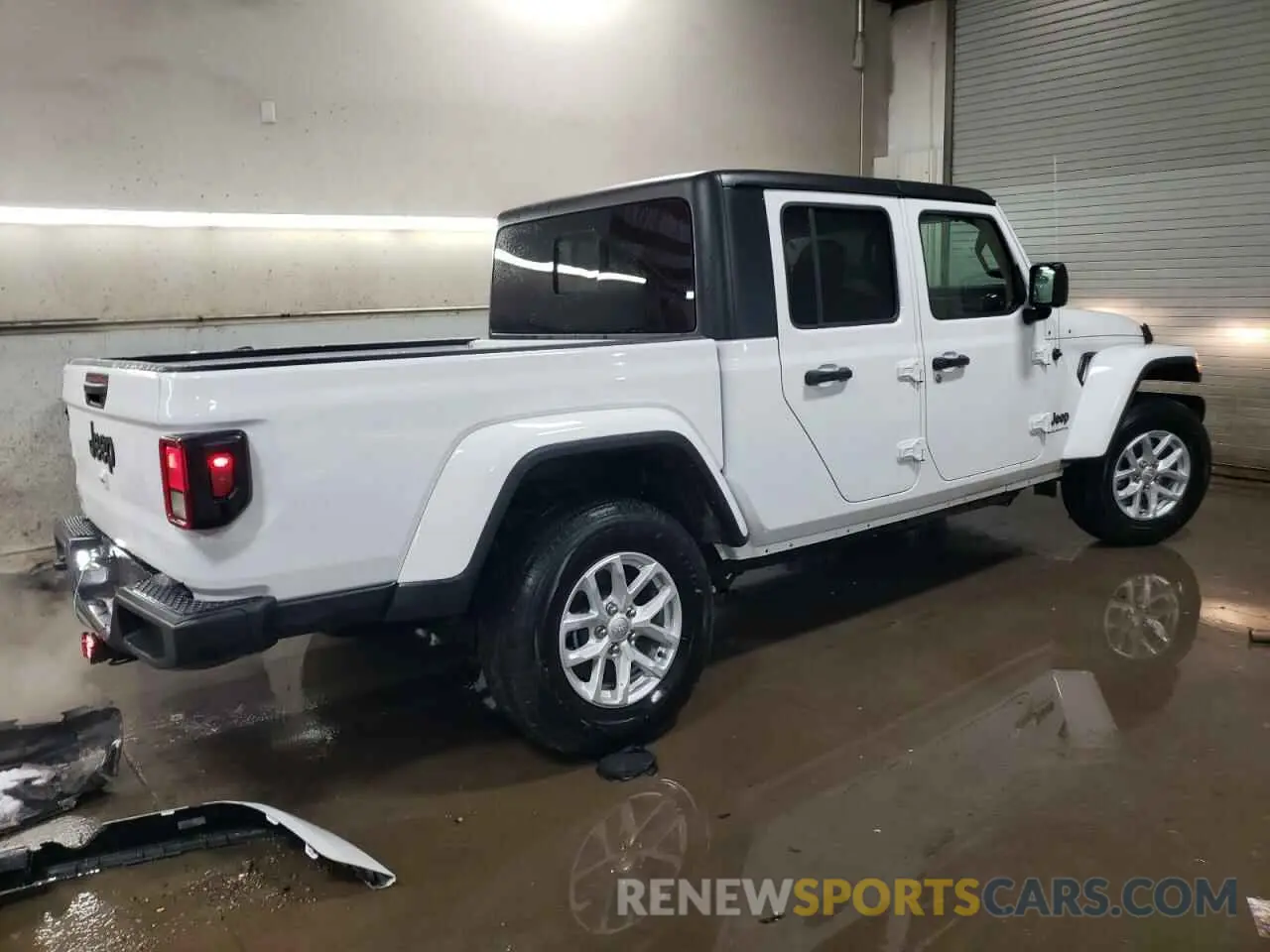 3 fotografías del automóvil dañado 1C6HJTAG3PL571060 JEEP GLADIATOR 2023