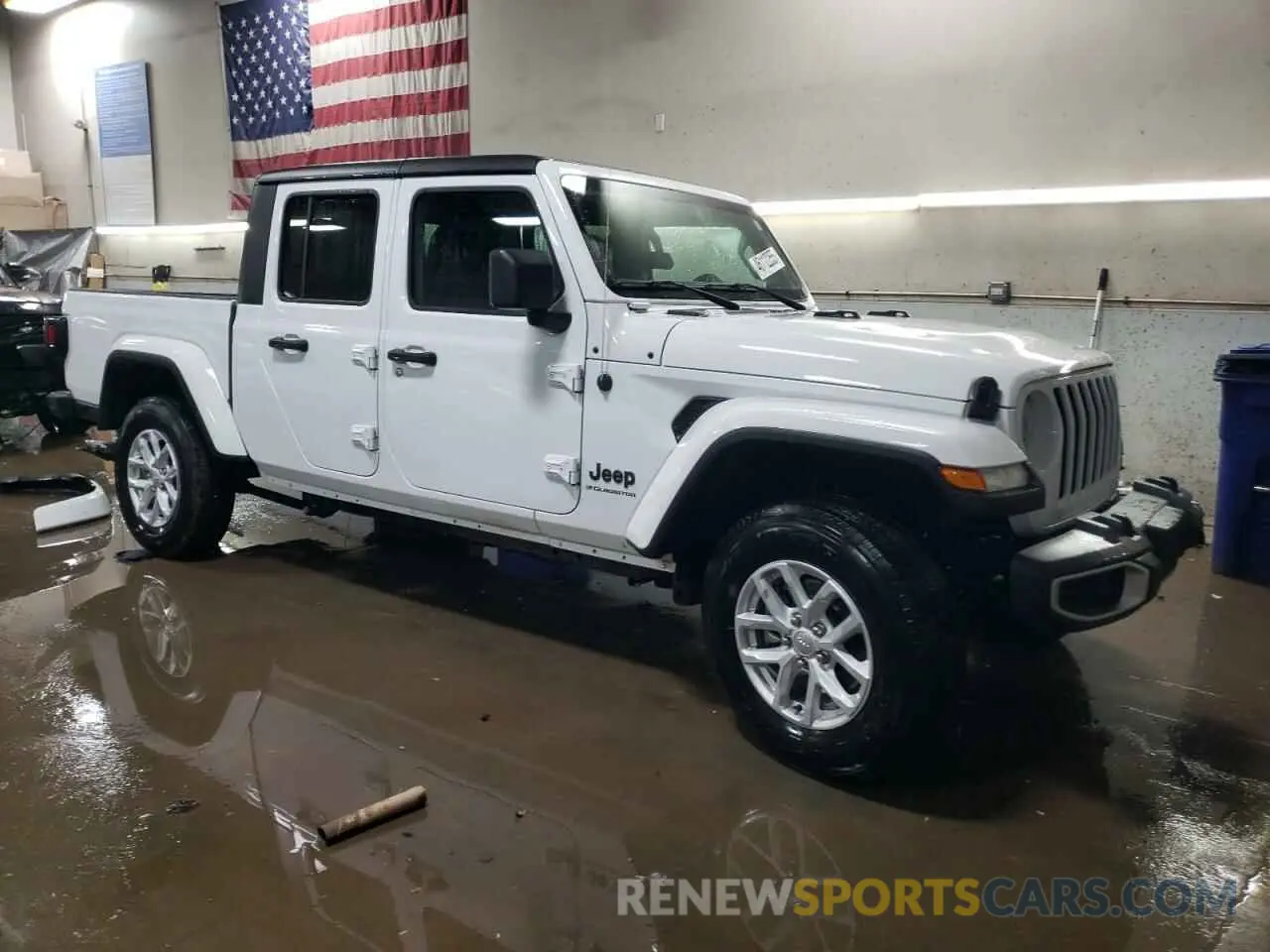 4 fotografías del automóvil dañado 1C6HJTAG3PL571060 JEEP GLADIATOR 2023