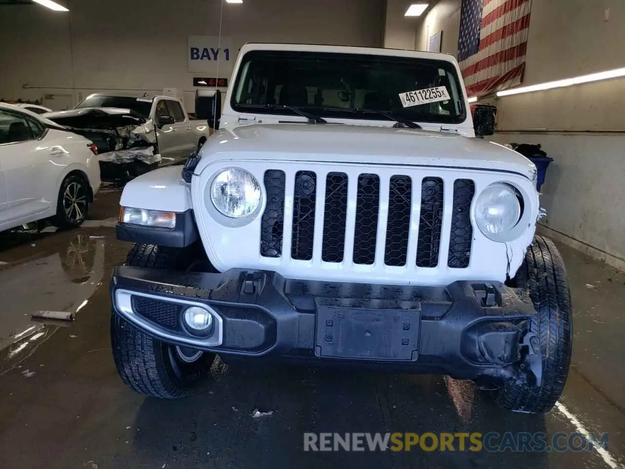 5 fotografías del automóvil dañado 1C6HJTAG3PL571060 JEEP GLADIATOR 2023