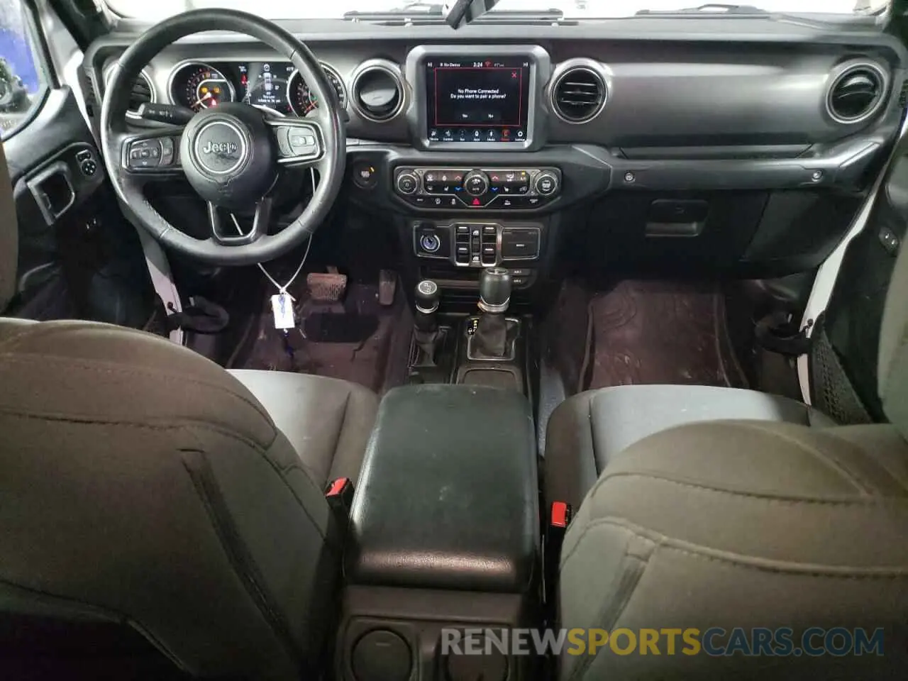 8 fotografías del automóvil dañado 1C6HJTAG3PL571060 JEEP GLADIATOR 2023