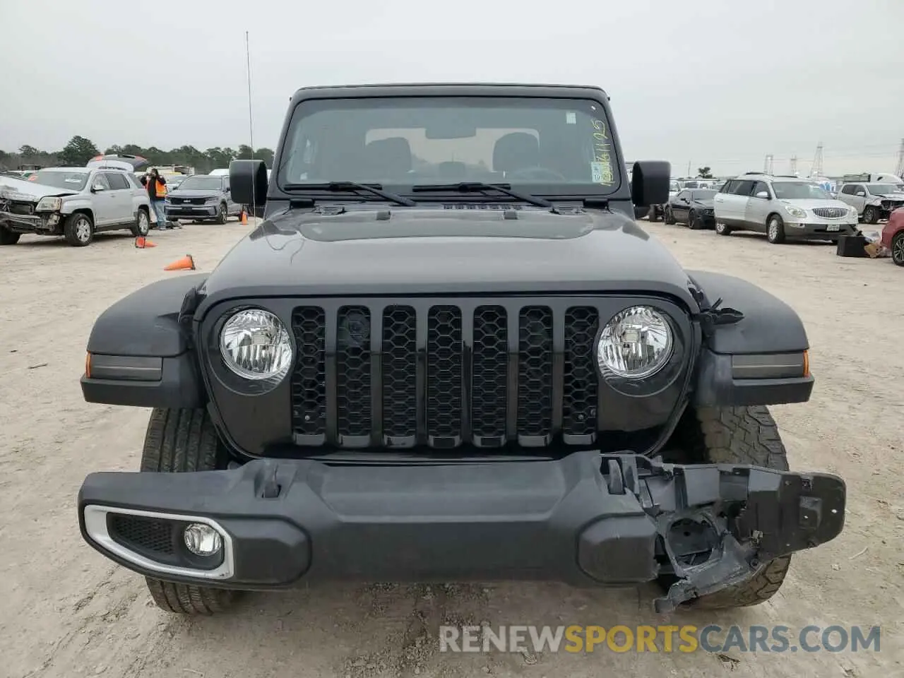 5 fotografías del automóvil dañado 1C6HJTAG4PL507108 JEEP GLADIATOR 2023