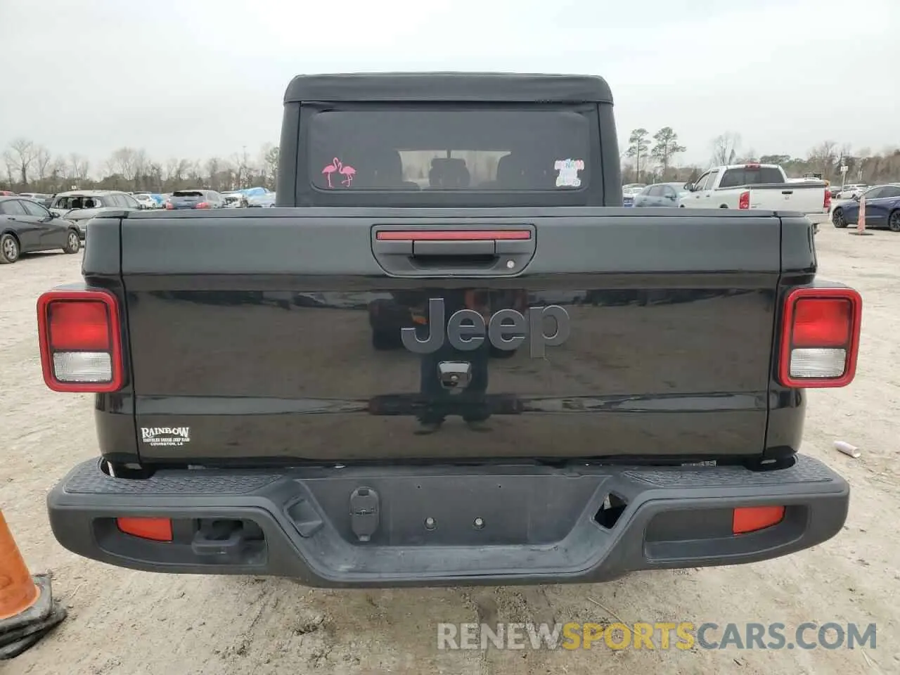 6 fotografías del automóvil dañado 1C6HJTAG4PL507108 JEEP GLADIATOR 2023