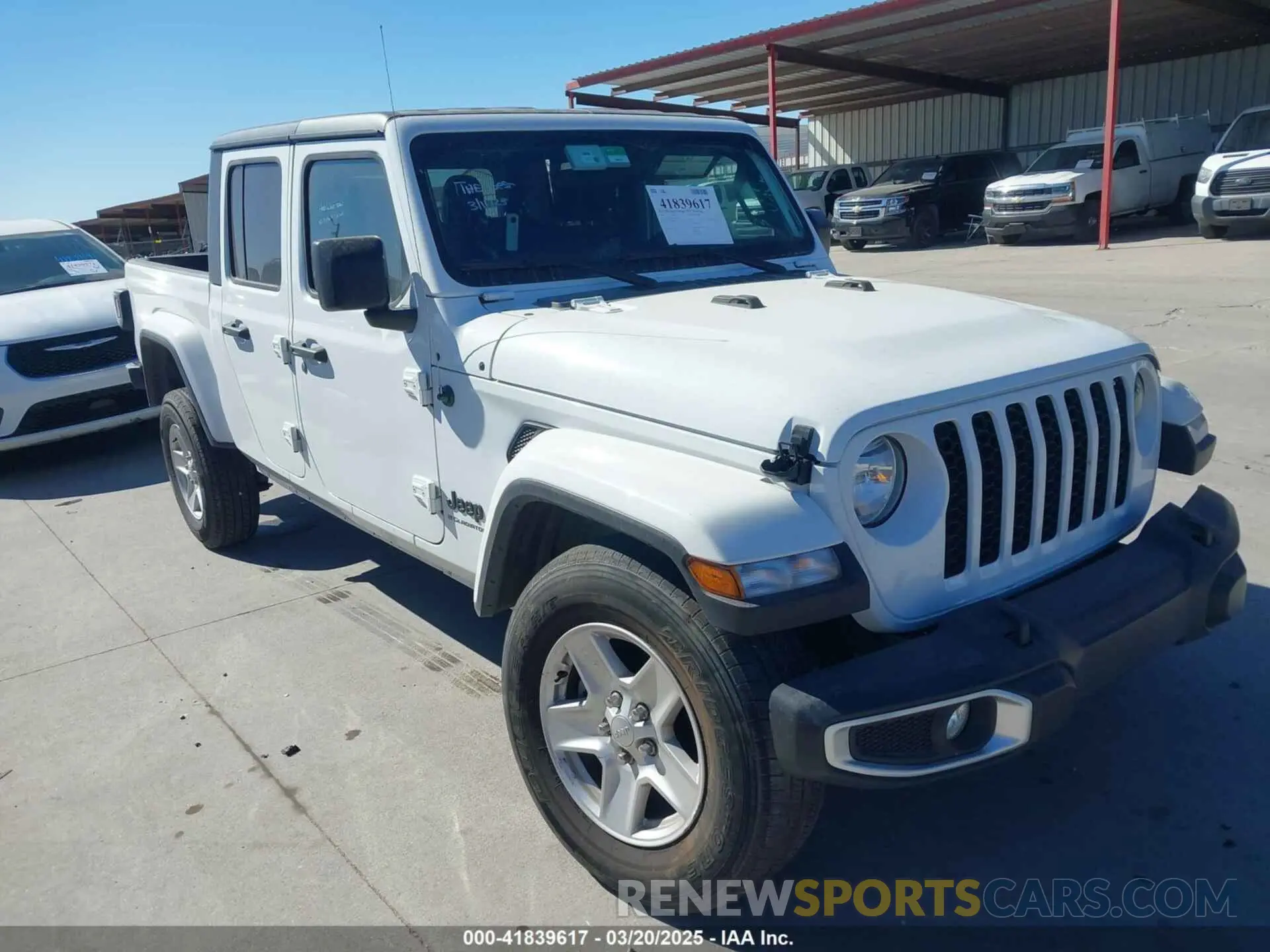 1 fotografías del automóvil dañado 1C6HJTAG4PL528590 JEEP GLADIATOR 2023