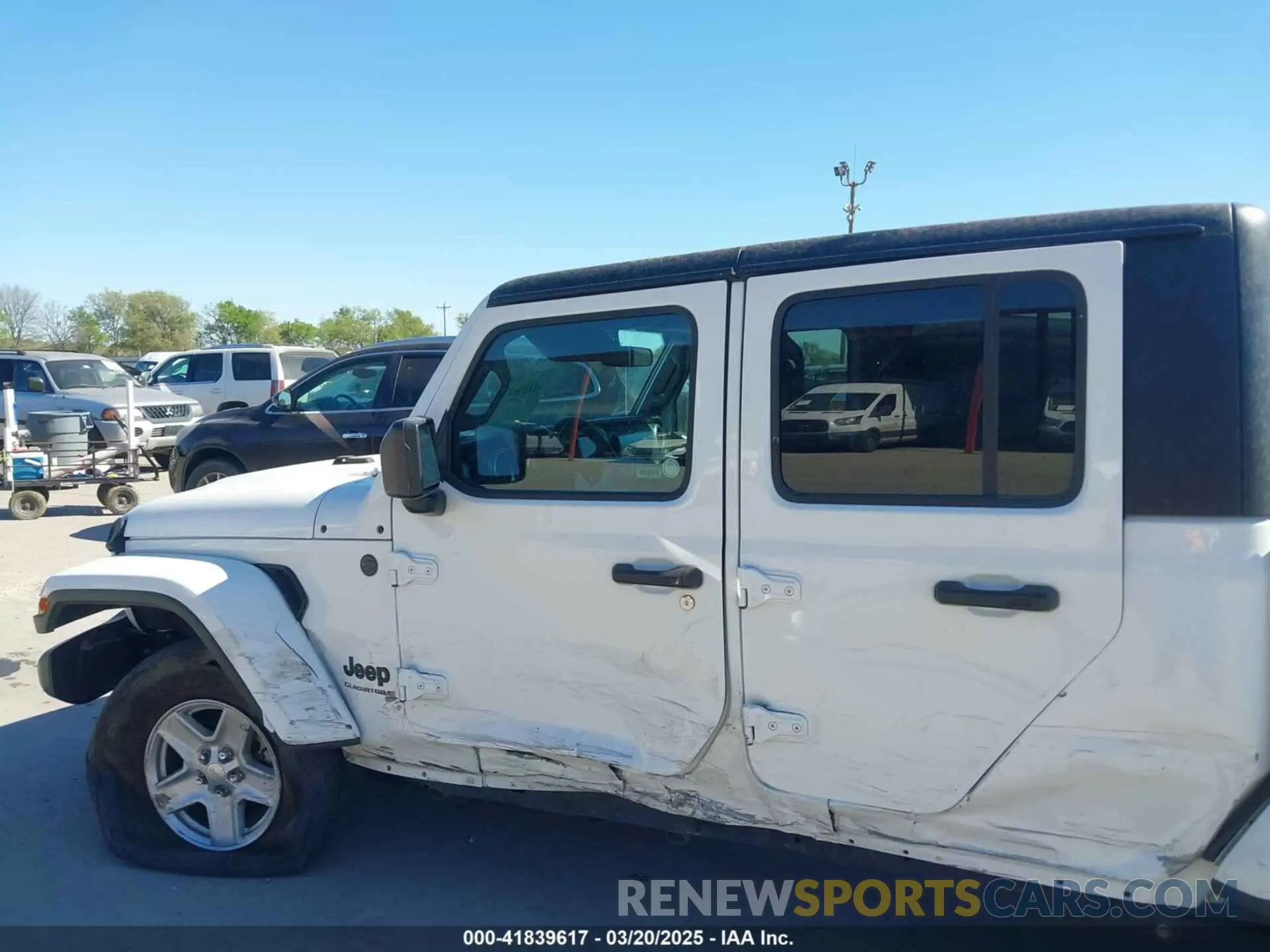 14 fotografías del automóvil dañado 1C6HJTAG4PL528590 JEEP GLADIATOR 2023