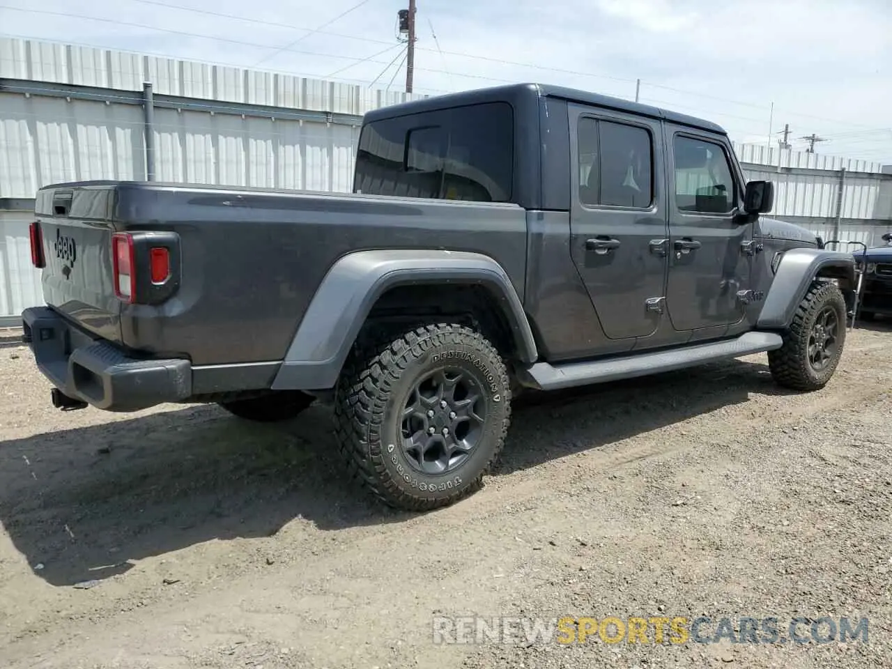3 fotografías del automóvil dañado 1C6HJTAG5PL562148 JEEP GLADIATOR 2023