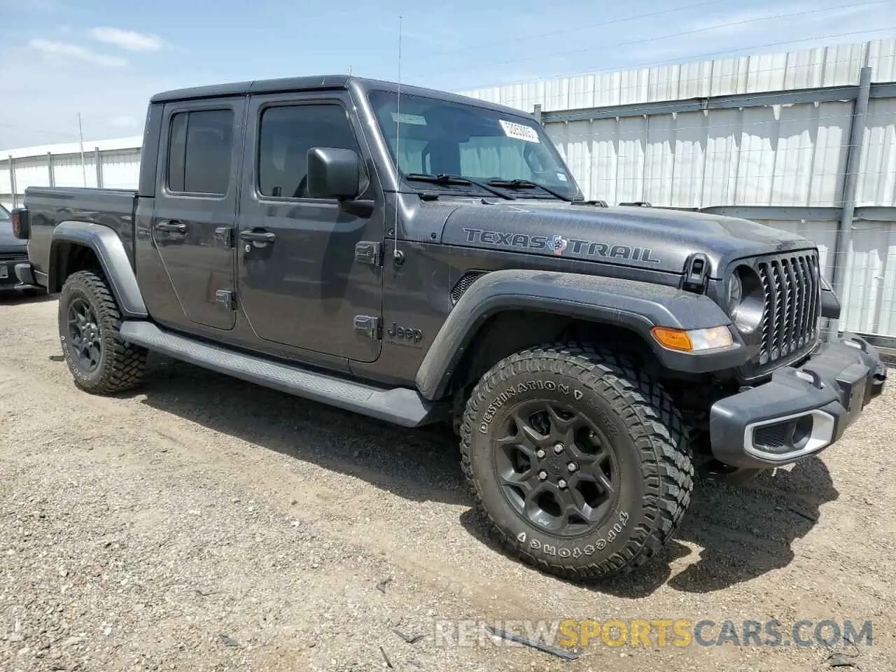 4 fotografías del automóvil dañado 1C6HJTAG5PL562148 JEEP GLADIATOR 2023