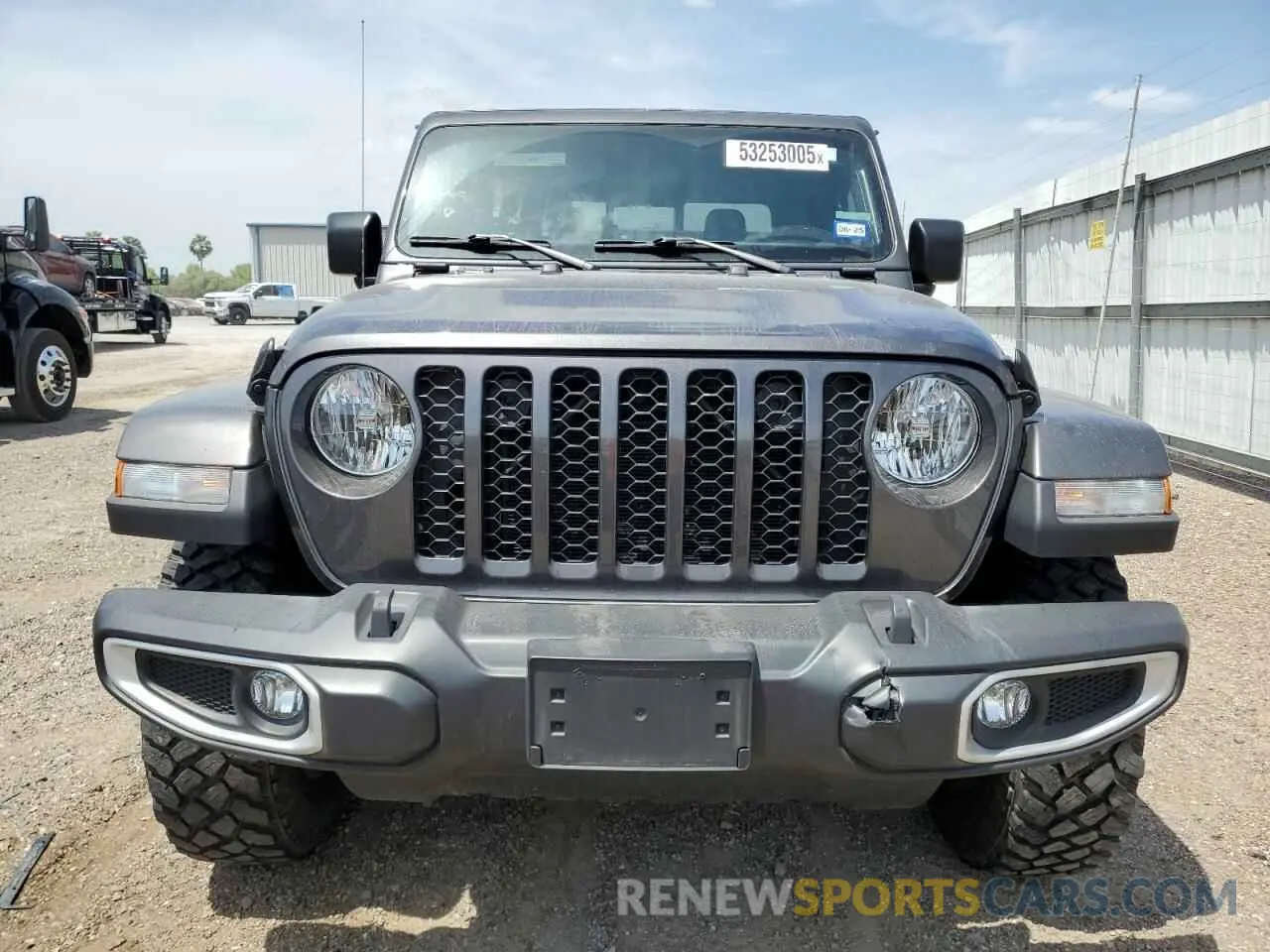 5 fotografías del automóvil dañado 1C6HJTAG5PL562148 JEEP GLADIATOR 2023
