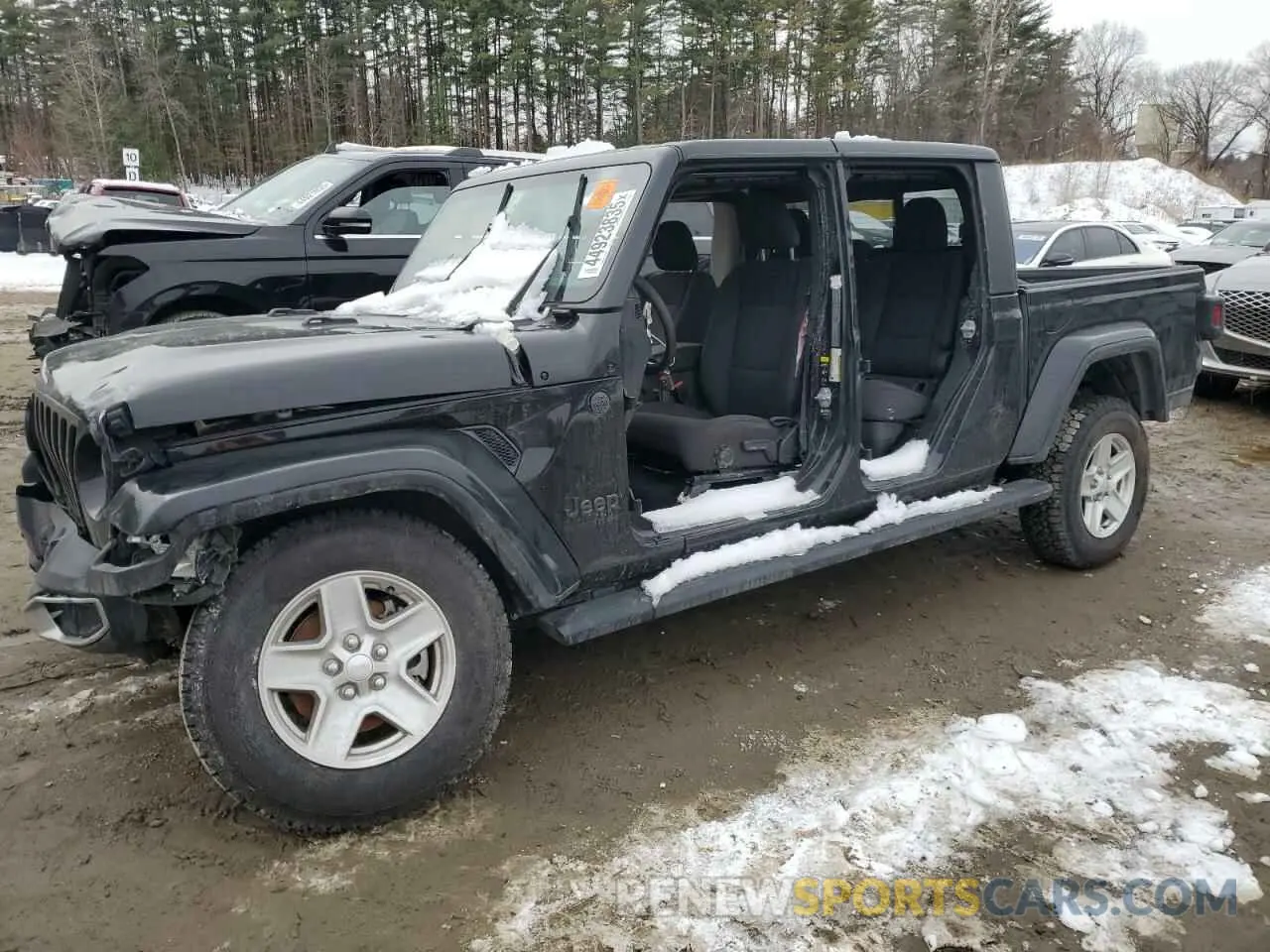 1 fotografías del automóvil dañado 1C6HJTAG6PL533404 JEEP GLADIATOR 2023