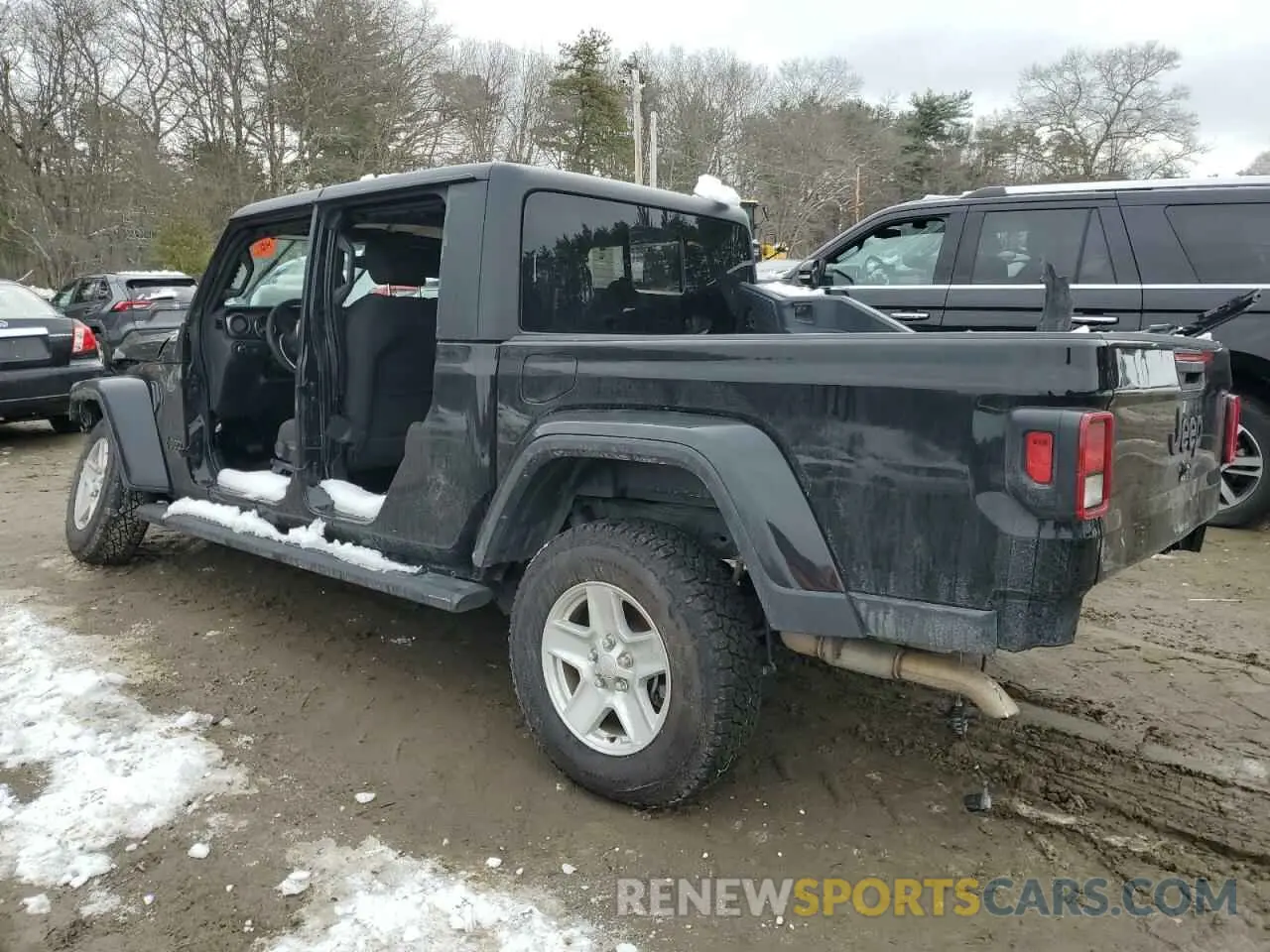 2 fotografías del automóvil dañado 1C6HJTAG6PL533404 JEEP GLADIATOR 2023