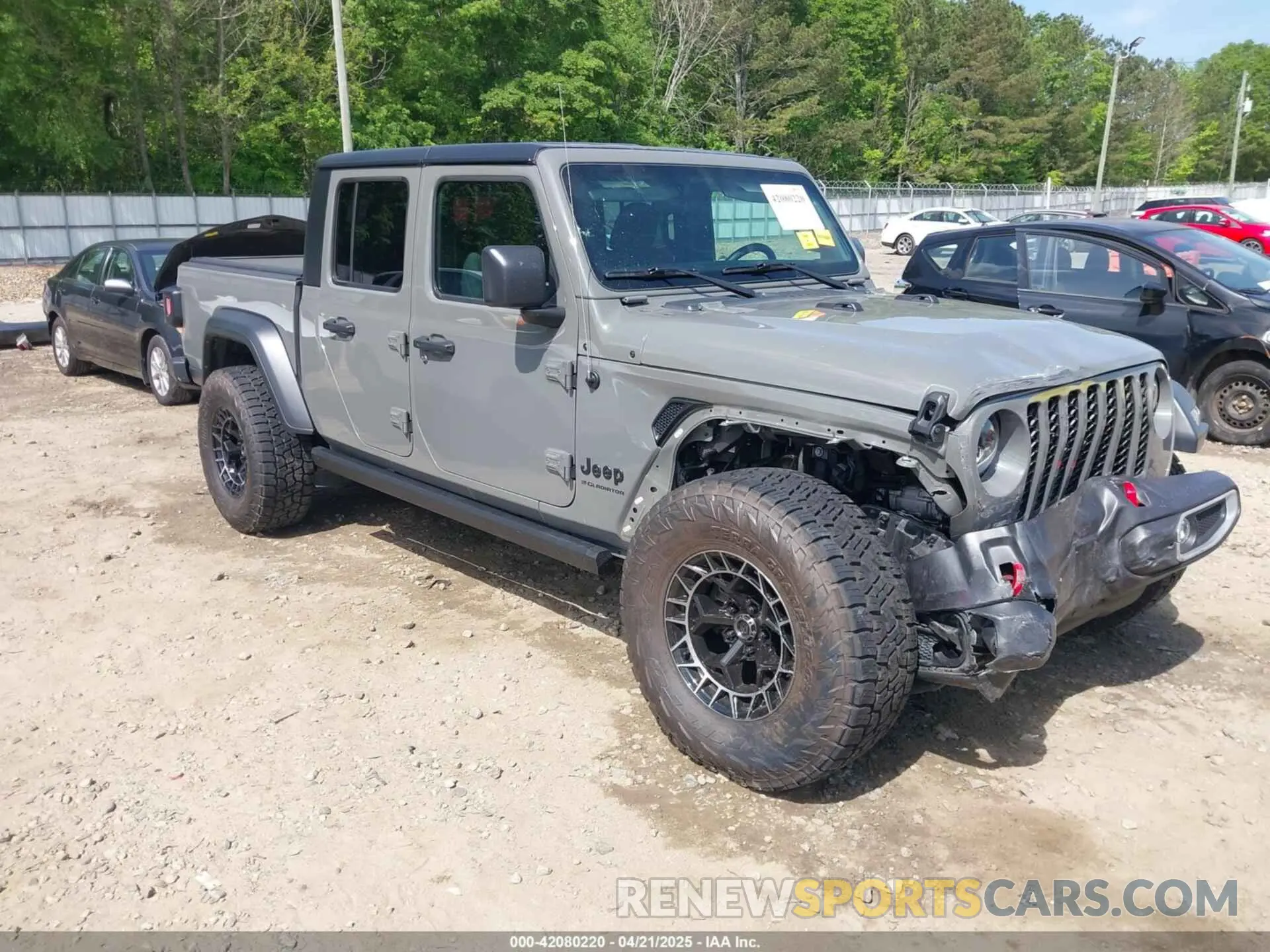 1 fotografías del automóvil dañado 1C6HJTAG7PL522721 JEEP GLADIATOR 2023