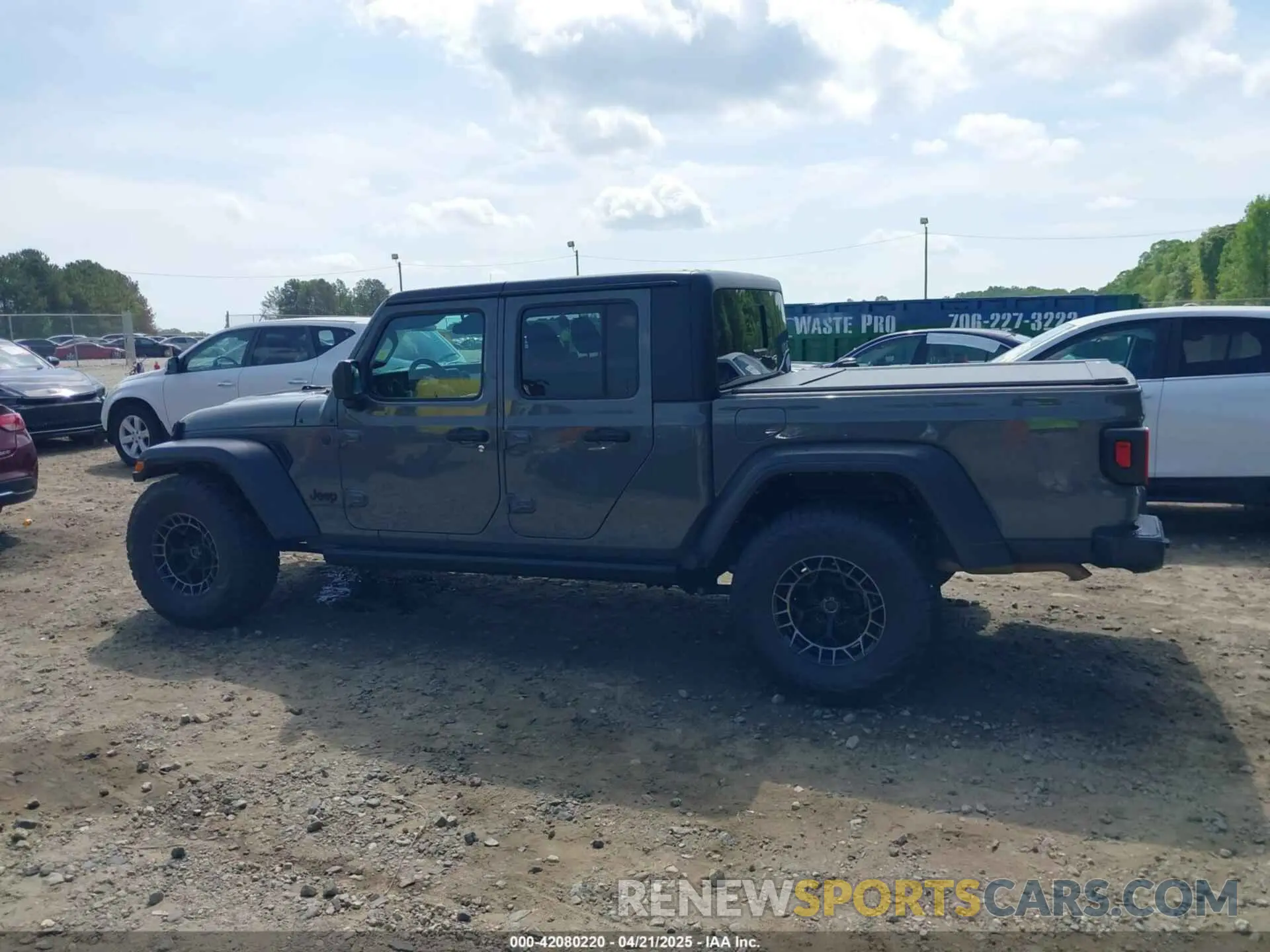 14 fotografías del automóvil dañado 1C6HJTAG7PL522721 JEEP GLADIATOR 2023