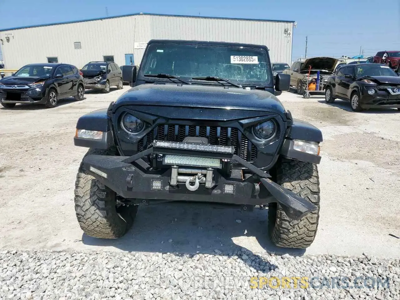 5 fotografías del automóvil dañado 1C6HJTAG7PL531273 JEEP GLADIATOR 2023