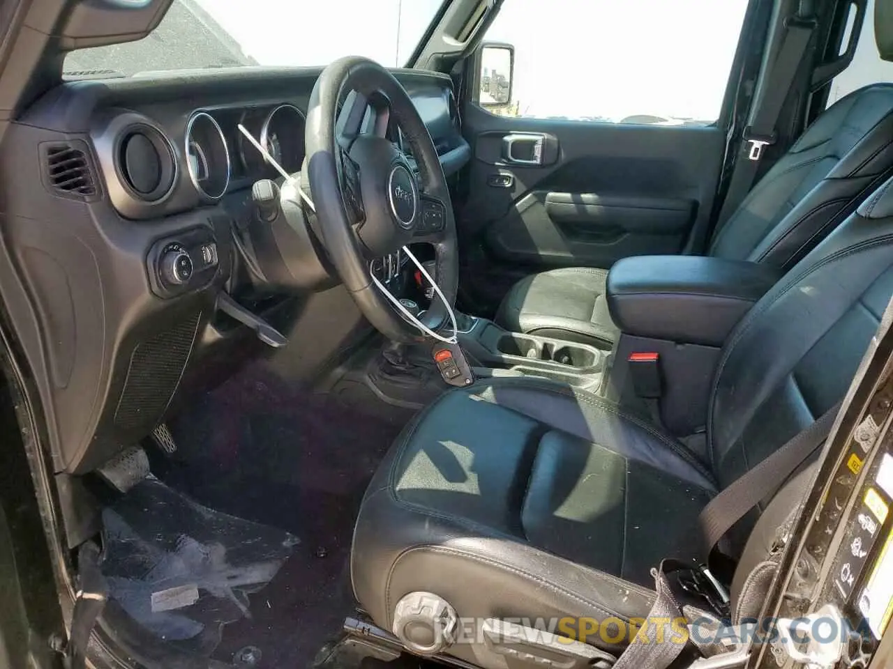 7 fotografías del automóvil dañado 1C6HJTAG7PL531273 JEEP GLADIATOR 2023