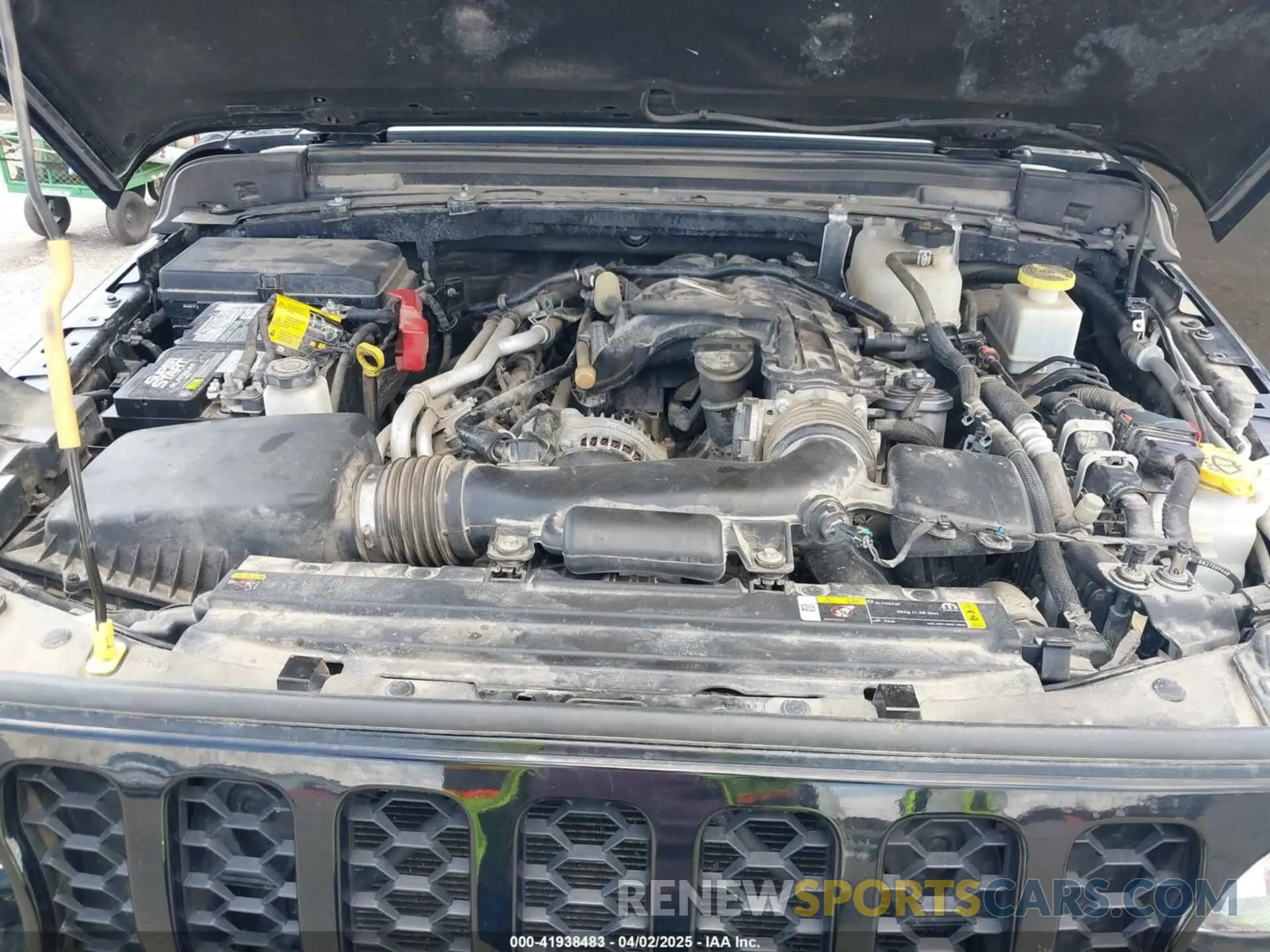 10 fotografías del automóvil dañado 1C6HJTAG8PL532867 JEEP GLADIATOR 2023
