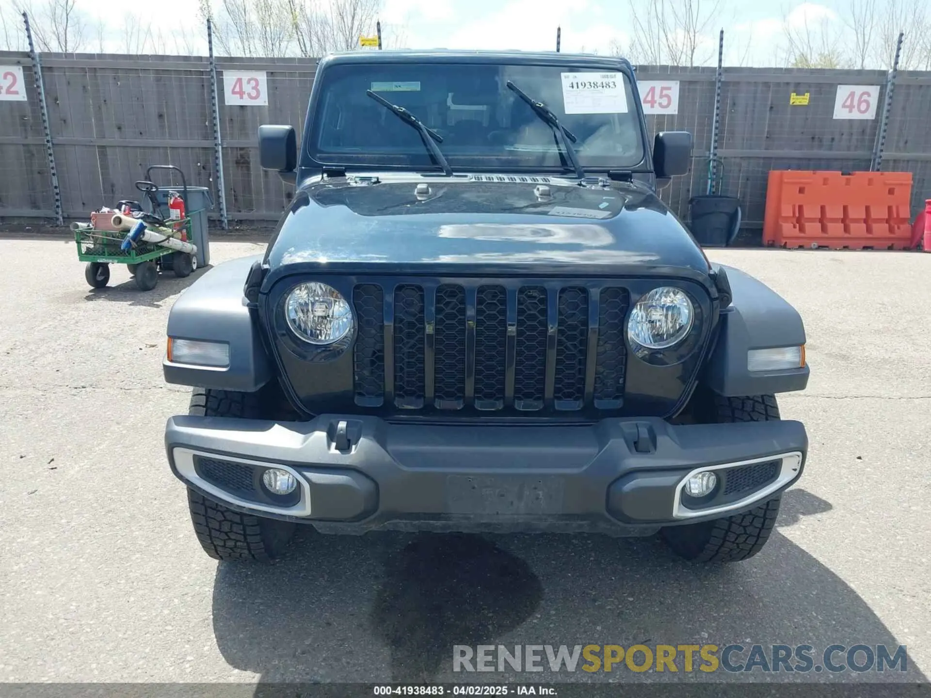 12 fotografías del automóvil dañado 1C6HJTAG8PL532867 JEEP GLADIATOR 2023