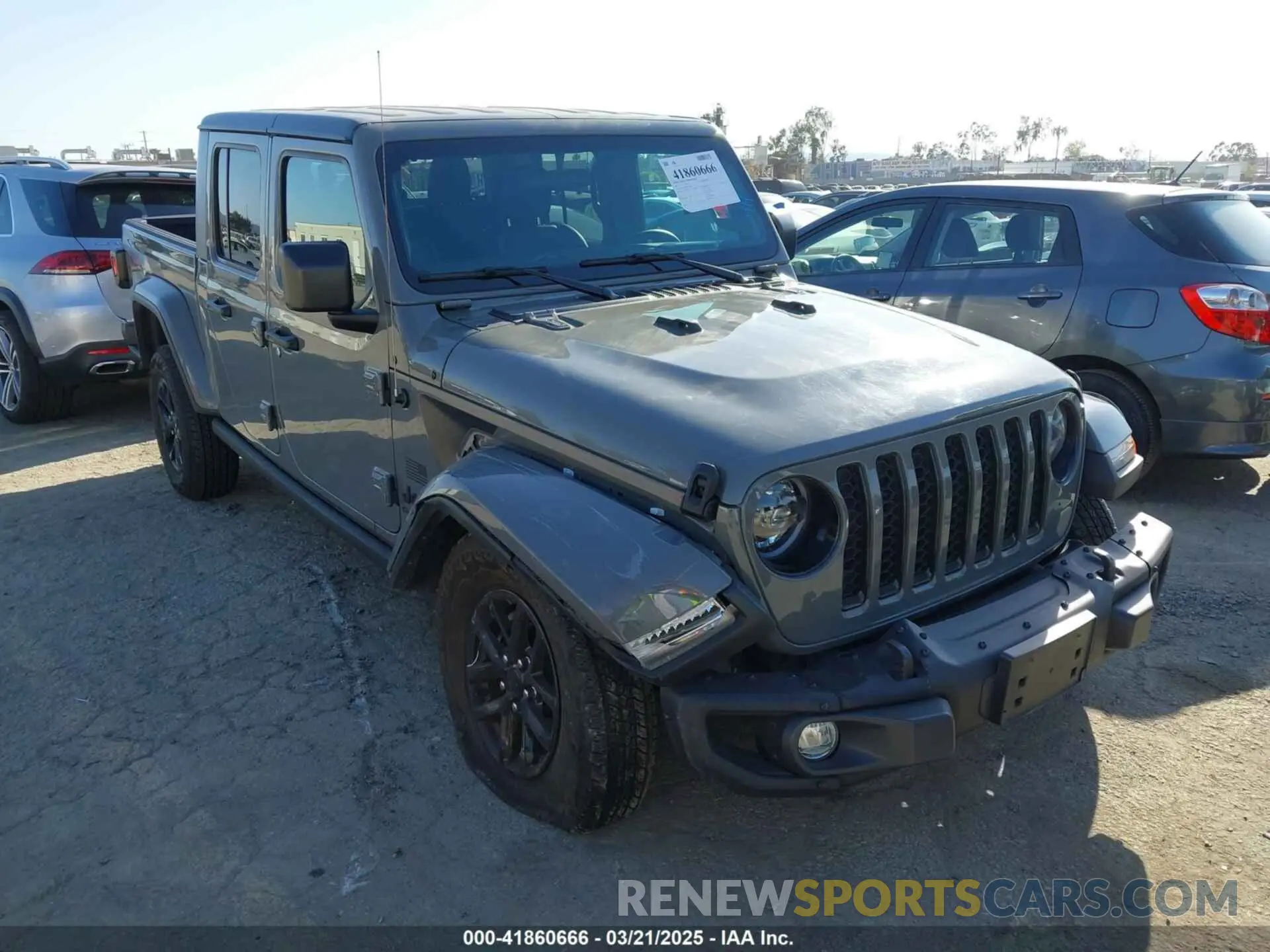 1 fotografías del automóvil dañado 1C6HJTAG9PL517097 JEEP GLADIATOR 2023