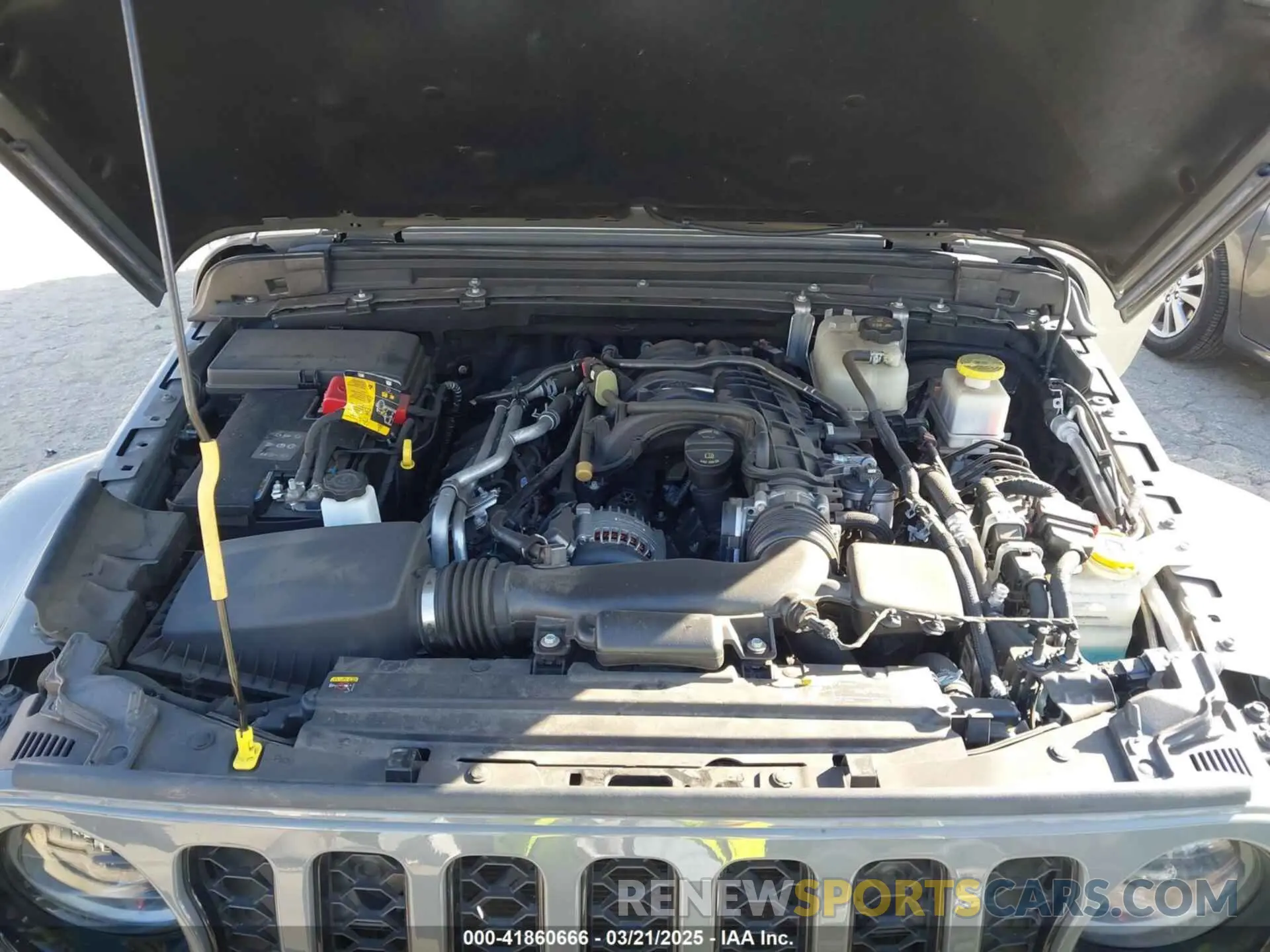10 fotografías del automóvil dañado 1C6HJTAG9PL517097 JEEP GLADIATOR 2023