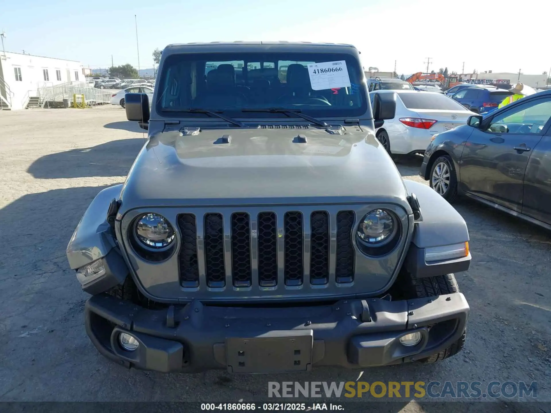12 fotografías del automóvil dañado 1C6HJTAG9PL517097 JEEP GLADIATOR 2023
