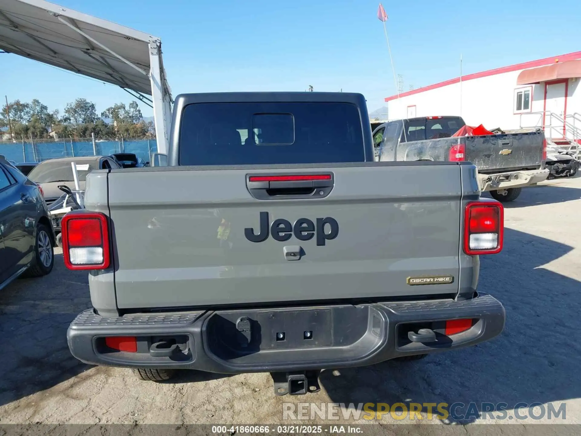 16 fotografías del automóvil dañado 1C6HJTAG9PL517097 JEEP GLADIATOR 2023