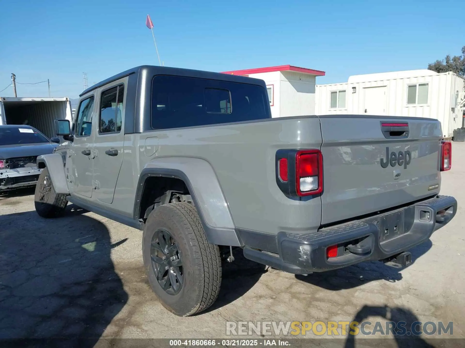 3 fotografías del automóvil dañado 1C6HJTAG9PL517097 JEEP GLADIATOR 2023