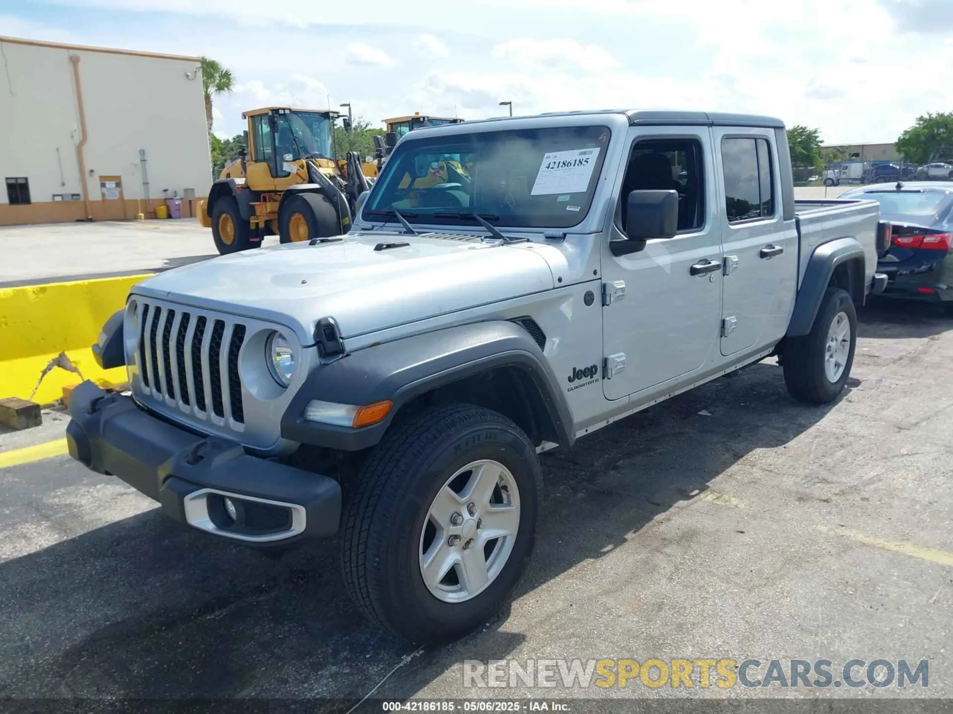 2 fotografías del automóvil dañado 1C6HJTAG9PL522977 JEEP GLADIATOR 2023