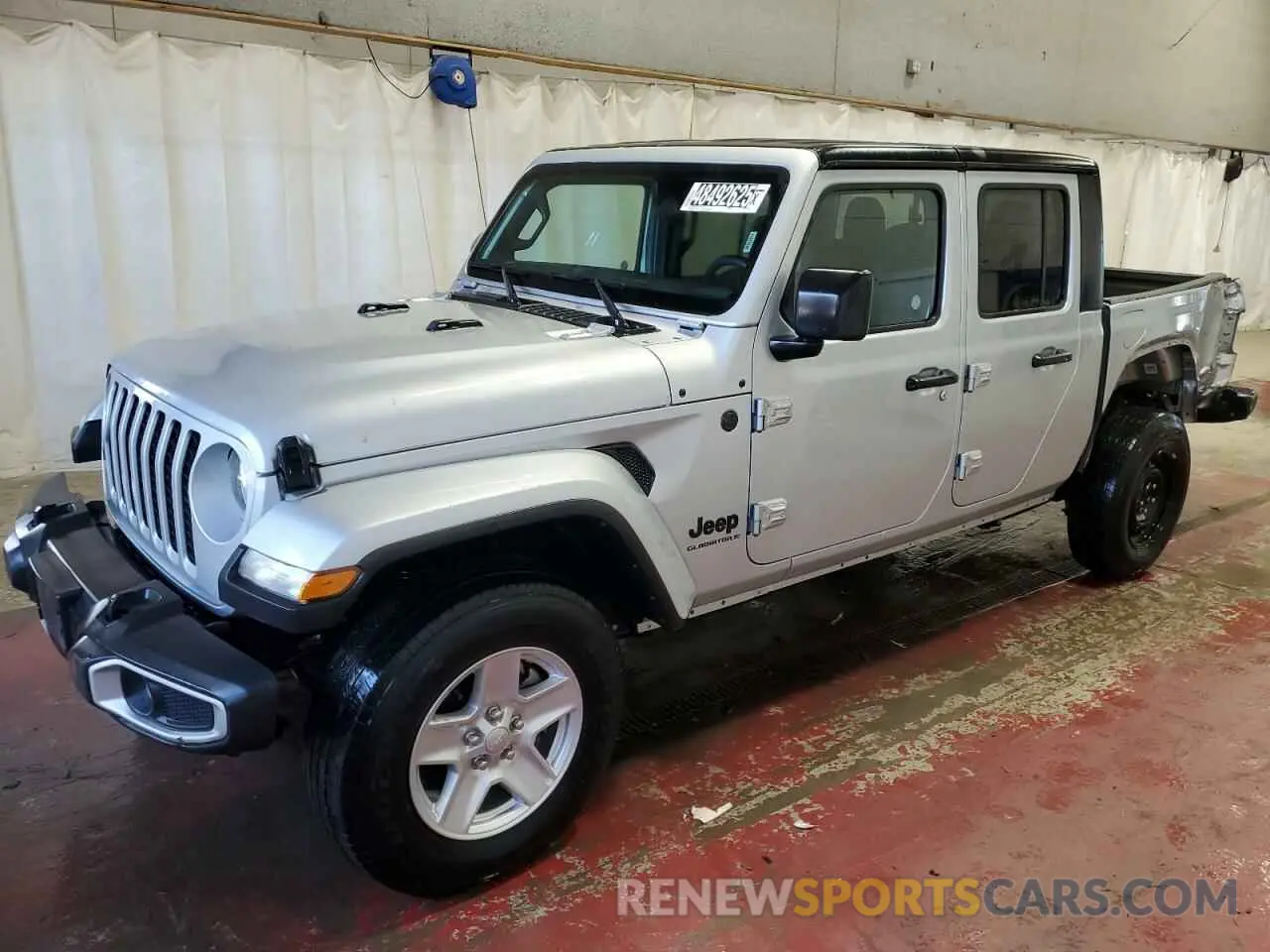 1 fotografías del automóvil dañado 1C6HJTAG9PL529010 JEEP GLADIATOR 2023