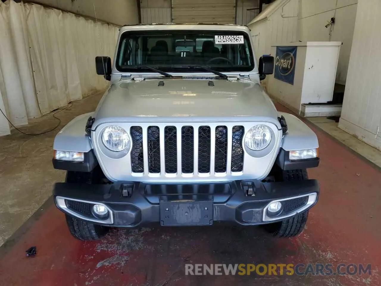 5 fotografías del automóvil dañado 1C6HJTAG9PL529010 JEEP GLADIATOR 2023