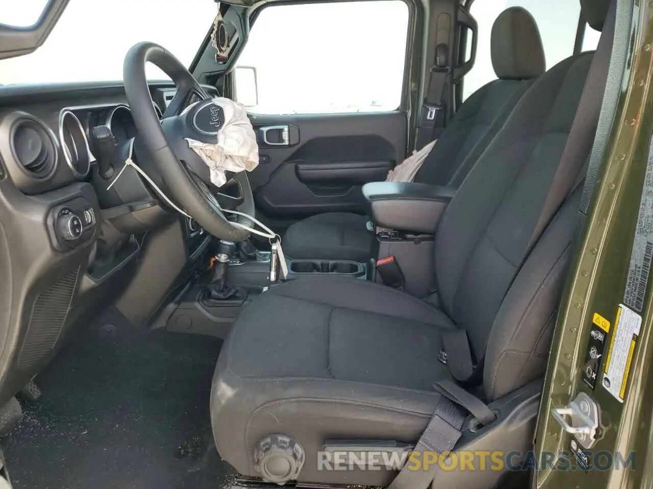 7 fotografías del automóvil dañado 1C6HJTAG9PL543165 JEEP GLADIATOR 2023